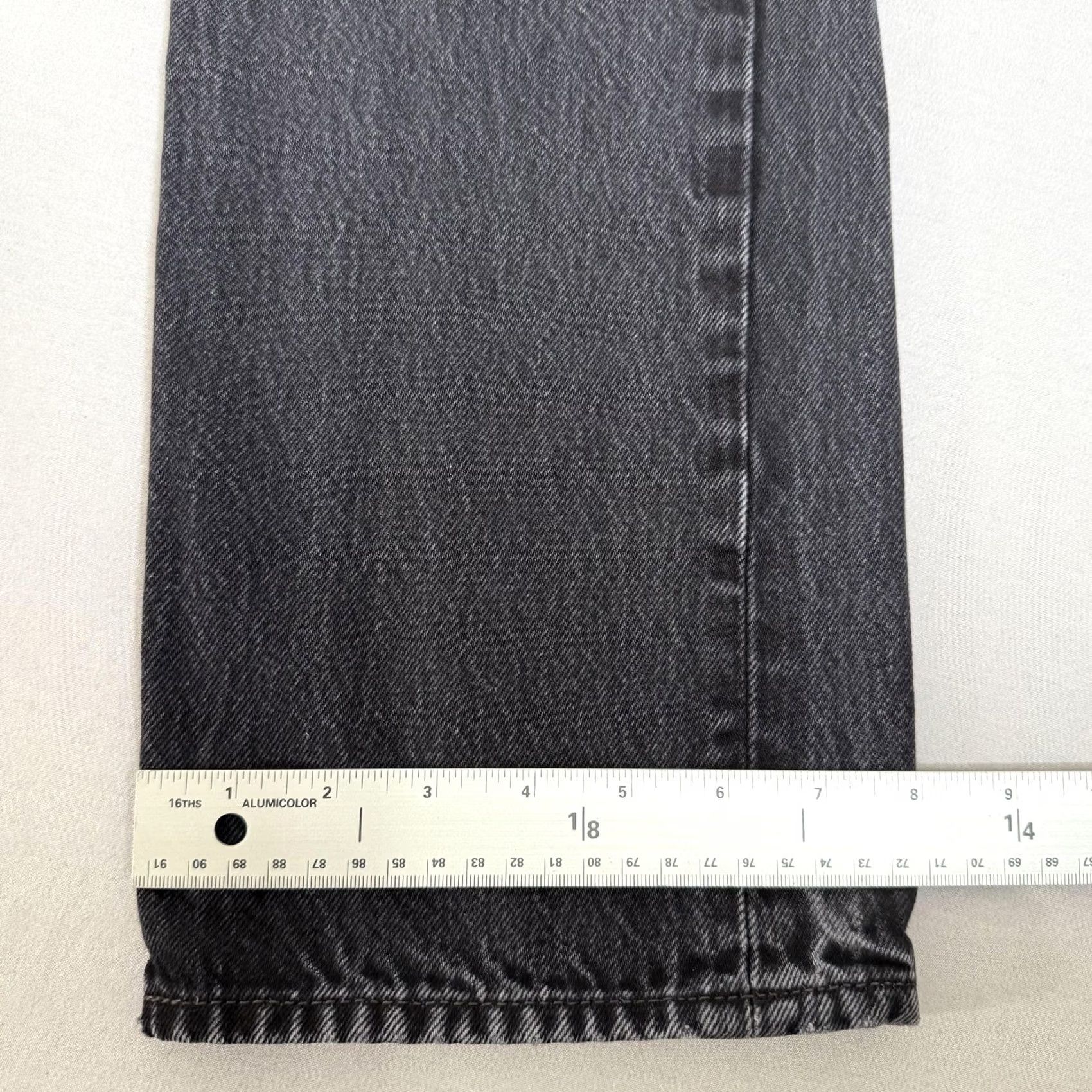 Levi's Levi's Jeans Mens 33x30 Black 501 Straight Fit Distressed Denim Pants Y2K Size US 33 - 6 Thumbnail