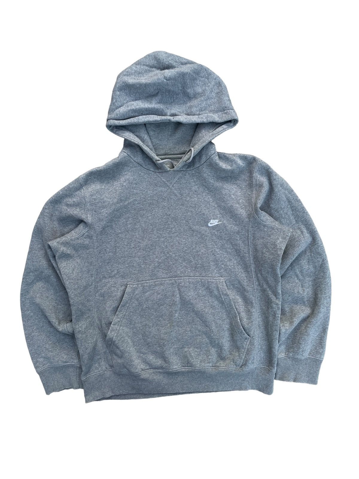 Vintage Y2K Nike Small Swoosh 2000s Hoodie Sweatshirt