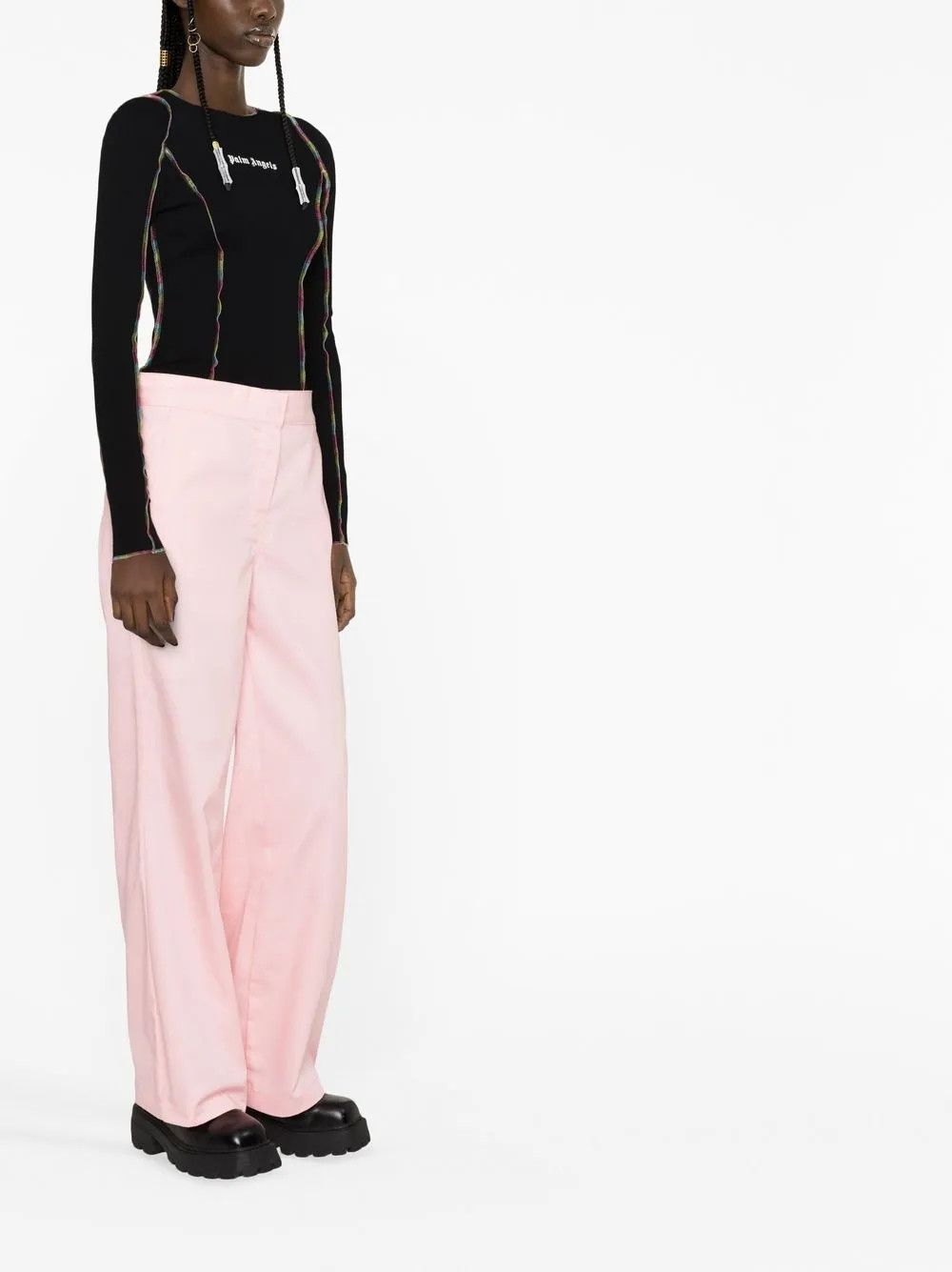 Palm Angels o1y1125 Casual Pant in Pink Size 30" / US 8 / IT 44 - 2 Thumbnail