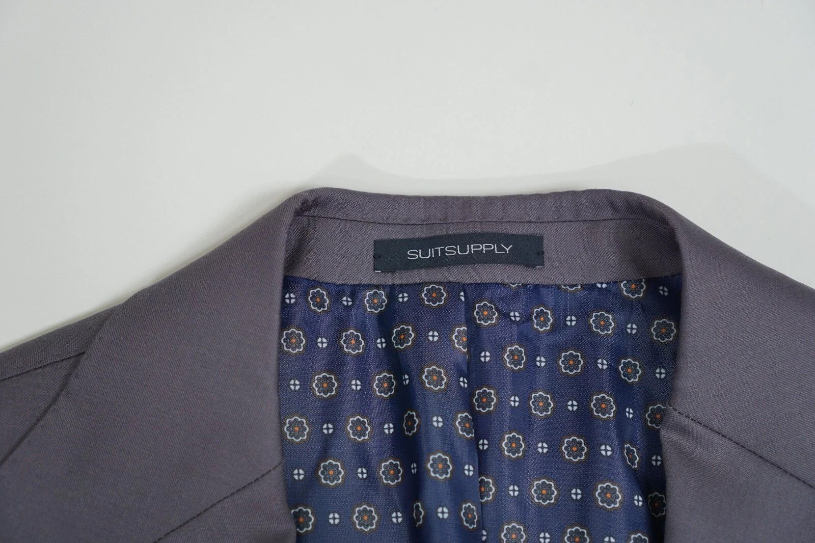 Suitsupply Men Suitsupply Blazer La Spalla Purple Vitale Barberi US36L Size 36R - 3 Thumbnail