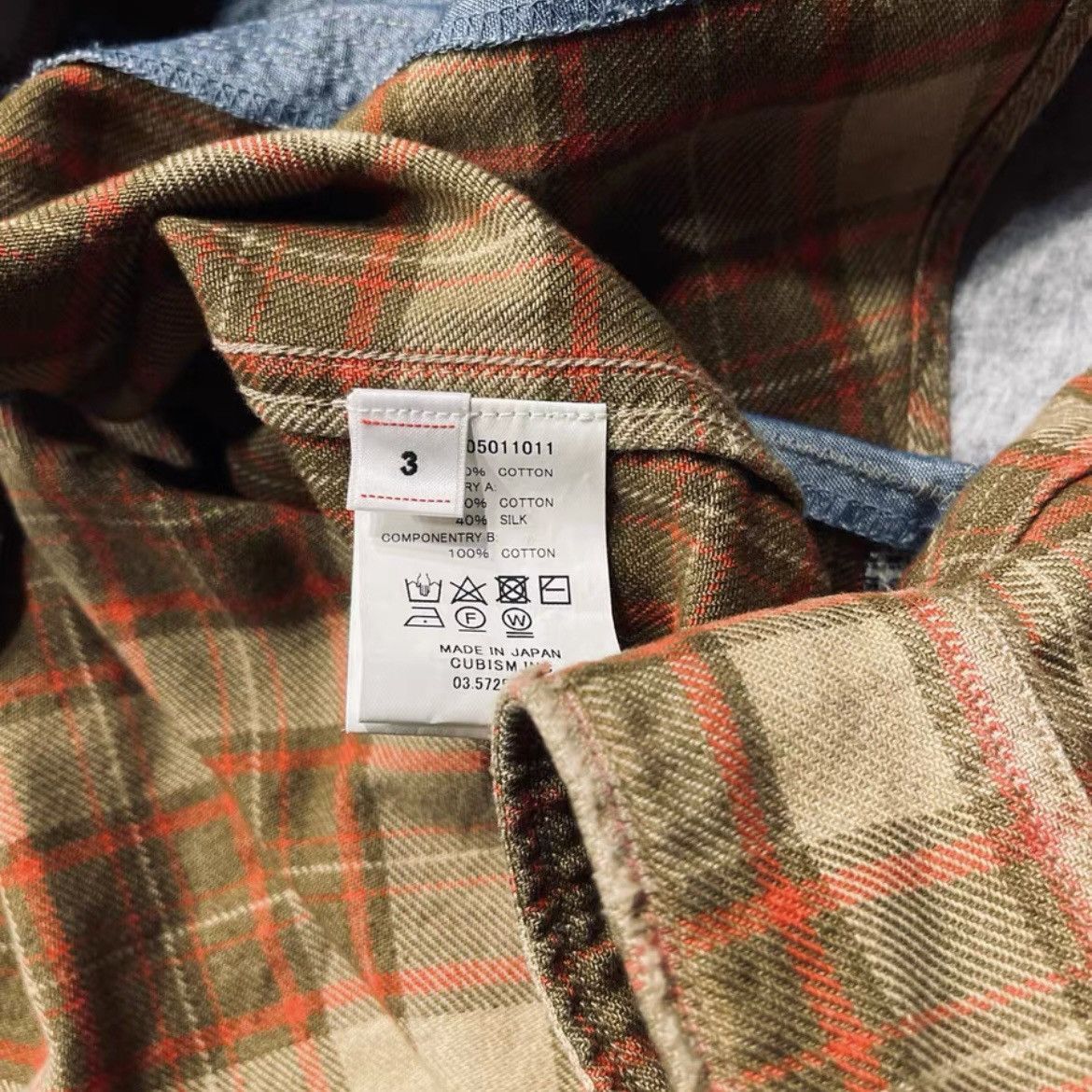 Visvim Visvimvisvim LUMBER CHECK L/S CRASH 20AW-2504 Size US L / EU 52-54 / 3 - 3 Thumbnail