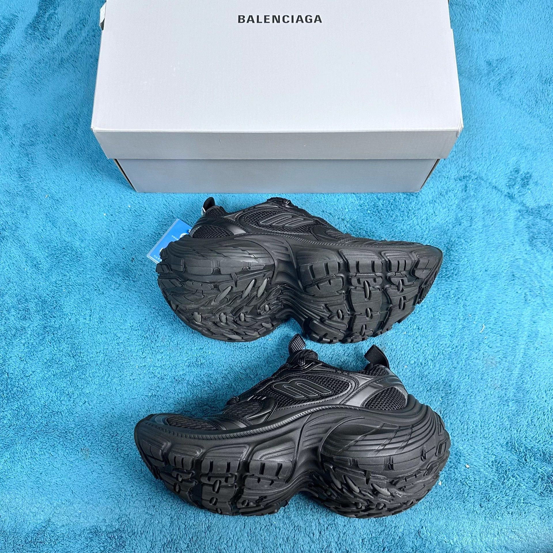 Balenciaga Balenciaga 10xl thick dad shoe black 37 excellent Size US 6 / IT 36 - 2 Thumbnail