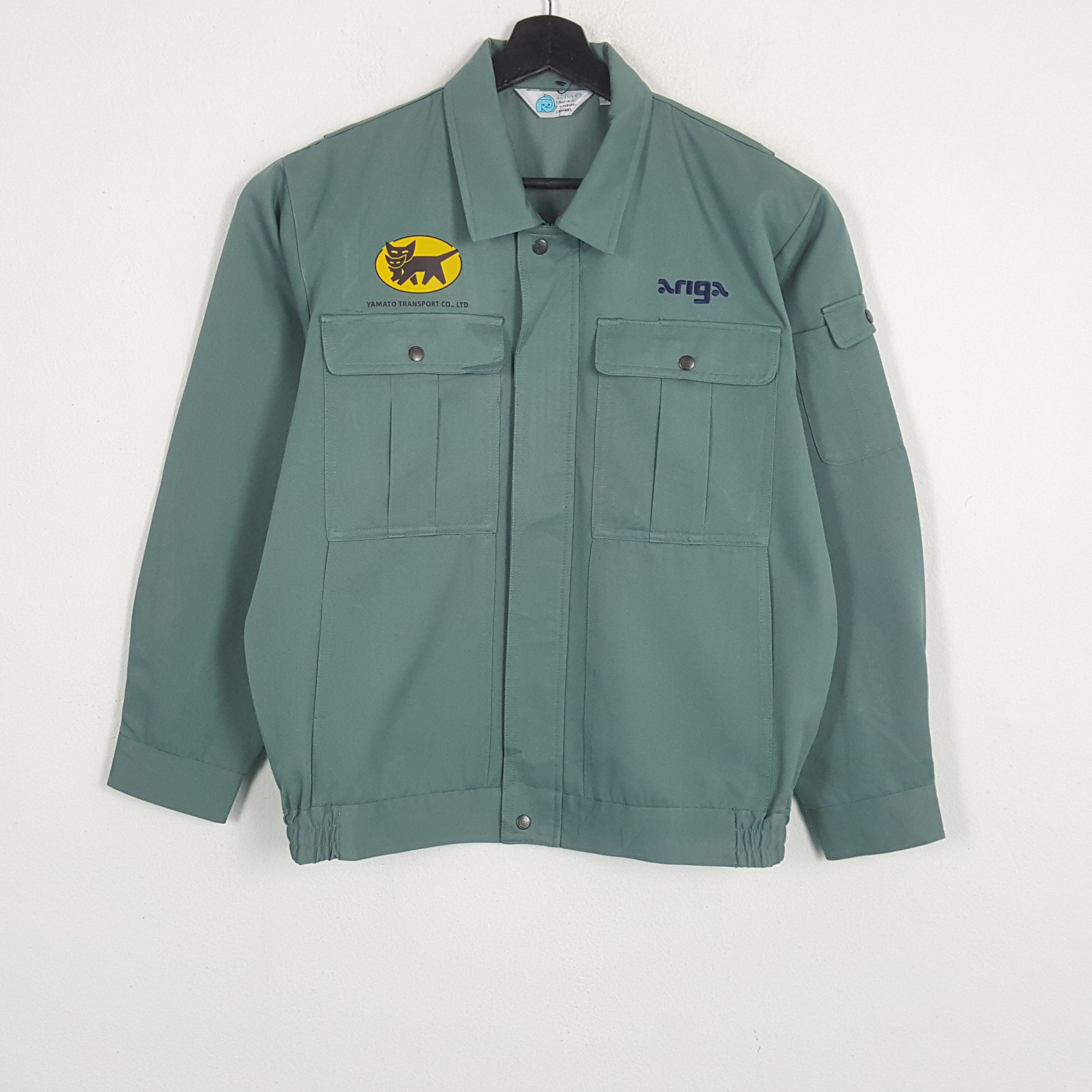 Japanese Brand × Vintage YAMATO TRANSPORT Japanese Brand Custom Art Jacket Size US L / EU 52-54 / 3 - 3 Thumbnail