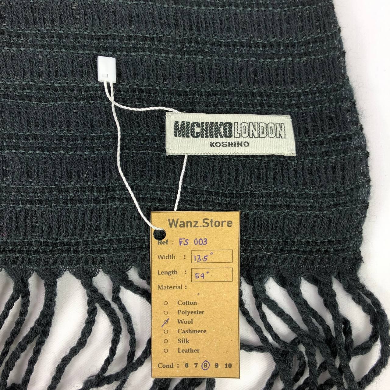 Michiko Koshino London Michiko Koshino London Scarf / Muffler / Neckwear FS003 Size ONE SIZE - 4 Thumbnail