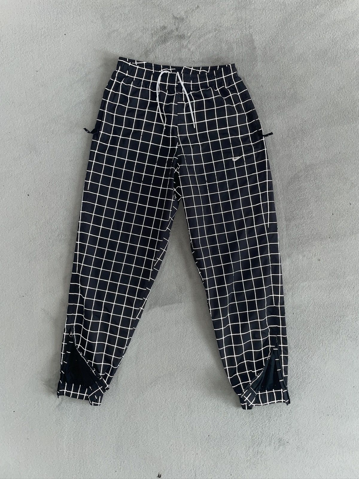 Nike NikeLAB REFLECTIVE BLACK TRACK PANTS Size US 29 - 1 Thumbnail