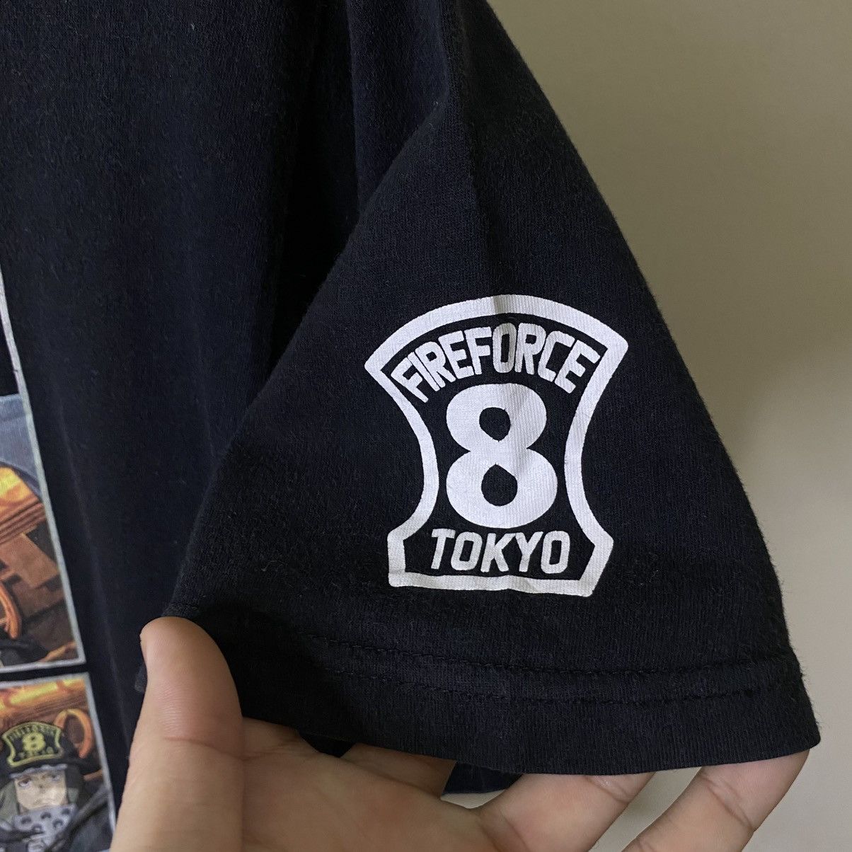 Vintage Y2K Enen no Shouboutai Fire Brigade of Flames Anime Manga T Size US M / EU 48-50 / 2 - 4 Thumbnail
