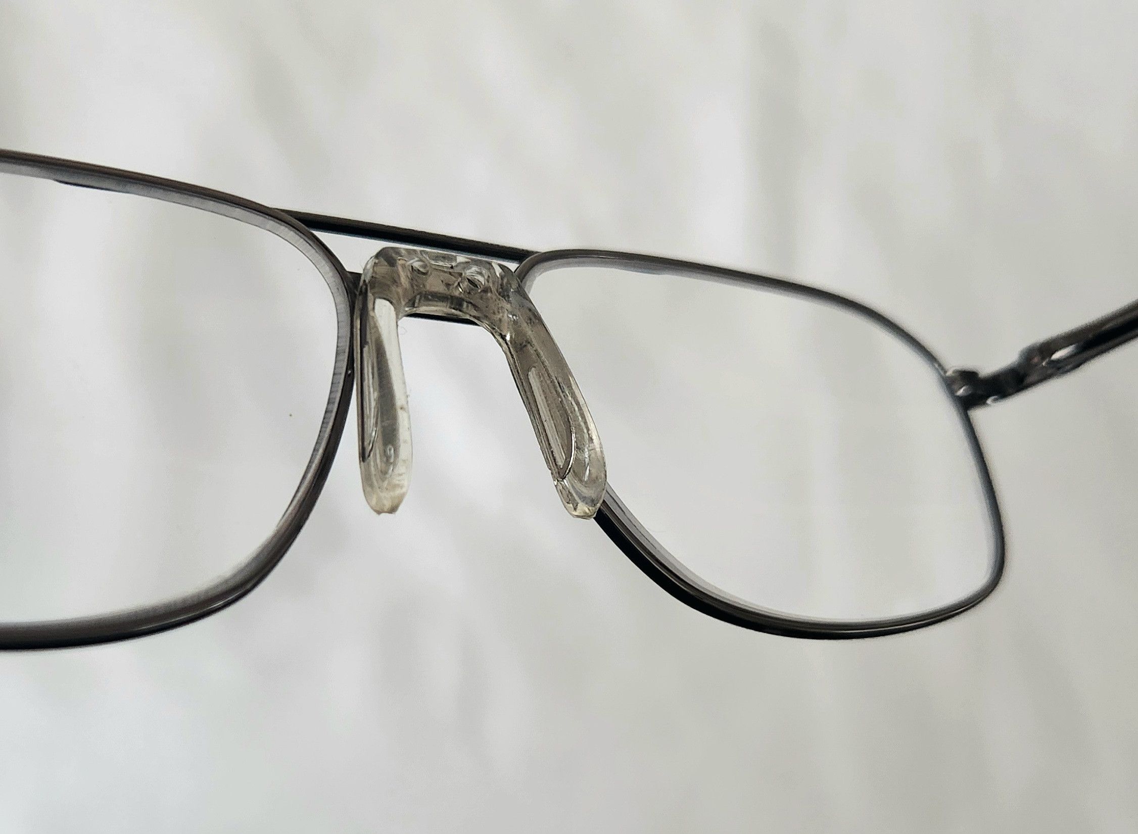 Stetson × Vintage Stetson 178 Zyloware 057 Eyeglasses Frame Men's Silver Size ONE SIZE - 8 Thumbnail