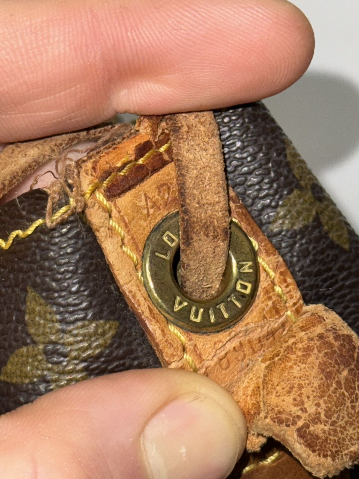 Louis Vuitton Vintage 80s Louis Vuitton Monogram Noe Bucket Bag Authentic Size ONE SIZE - 10 Thumbnail