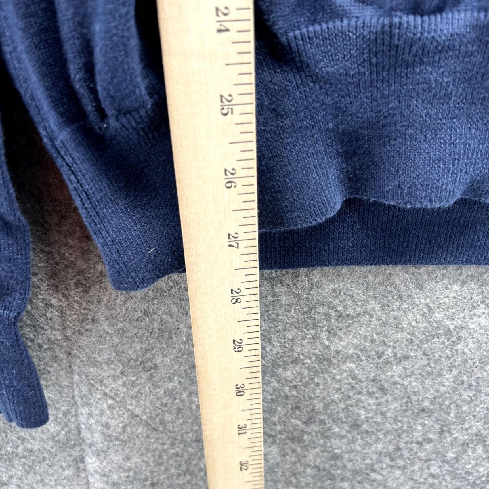 Tommy Hilfiger Tommy Hilfiger Men Medium Blue Navy Premium Cotton Sweatshirt Pullover V Neck Sweatshirt Pullover Tee? Size US M / EU 48-50 / 2 - 6 Thumbnail