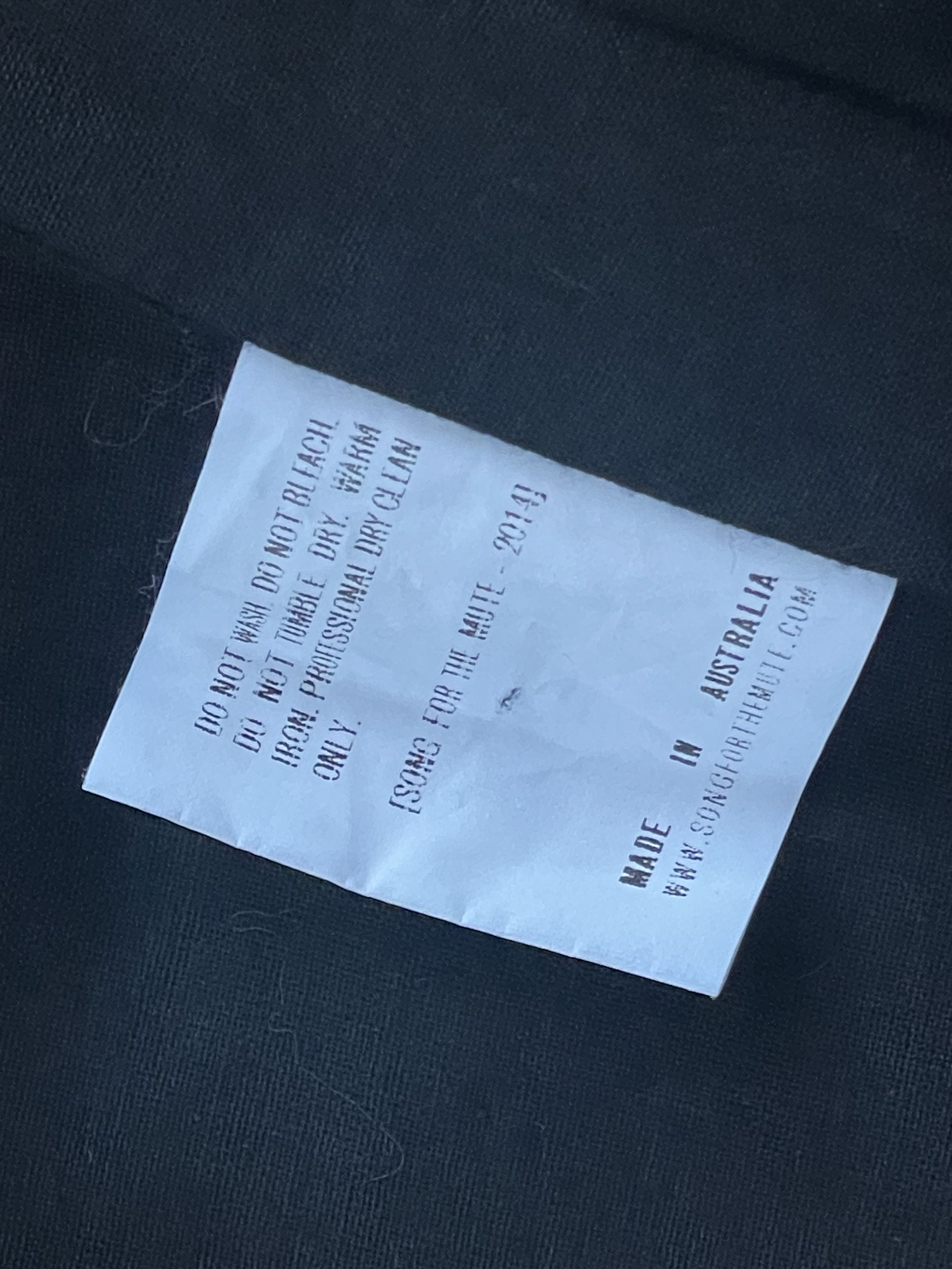 Song For The Mute Linen Blend Pant 2014 Size US 30 / EU 46 - 7 Thumbnail