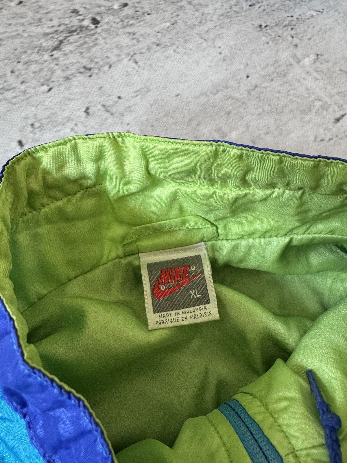 Nike × Vintage NIKE VINTAGE BASIC LOGO OVERSIZE NYLON TRACK SUIT BAGGY FIT Size US XL / EU 56 / 4 - 9 Thumbnail