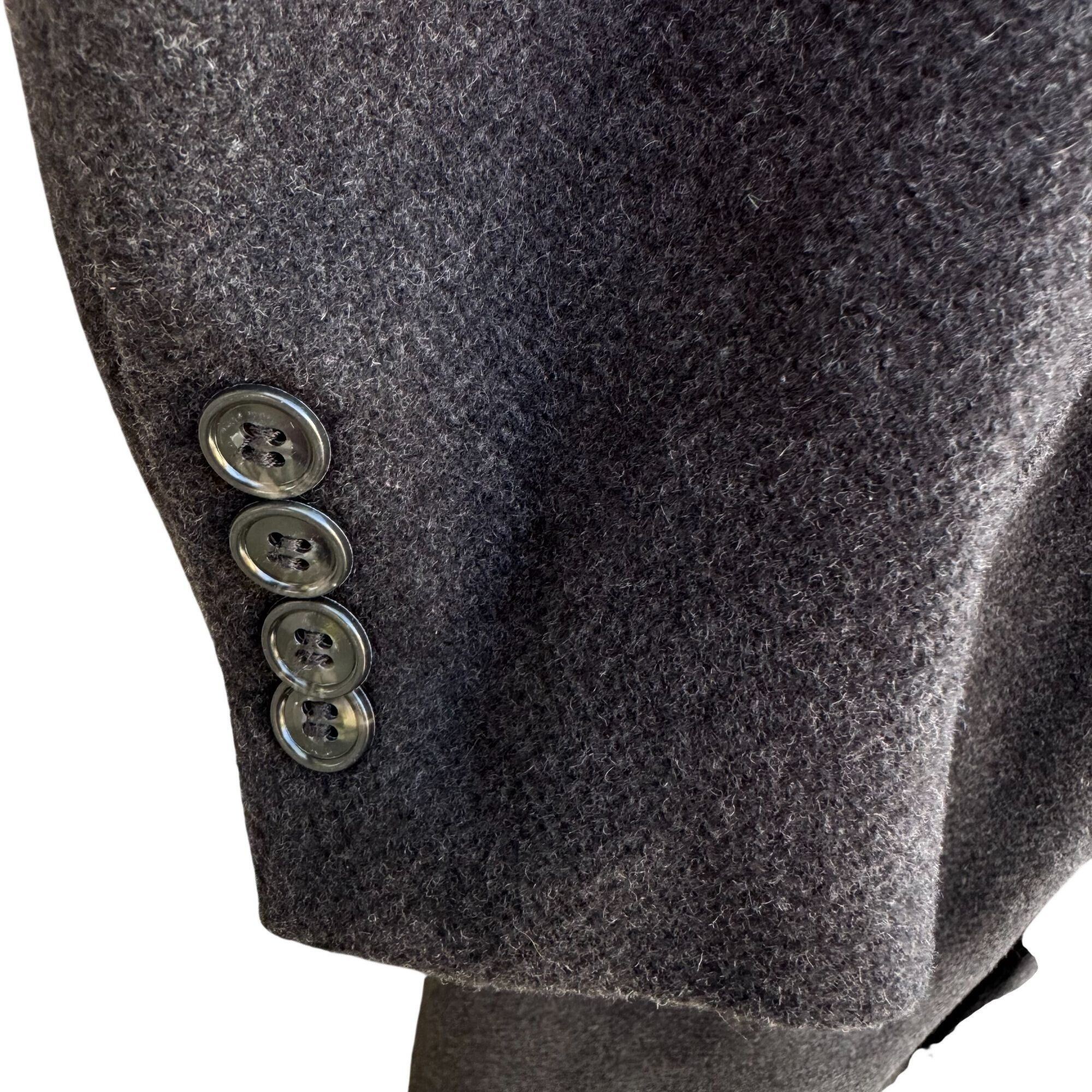 Lauren Ralph Lauren Lauren Ralph Lauren Mens Charcoal Overcoat Wool Cashmere Ble Size US XL / EU 56 / 4 - 9 Thumbnail