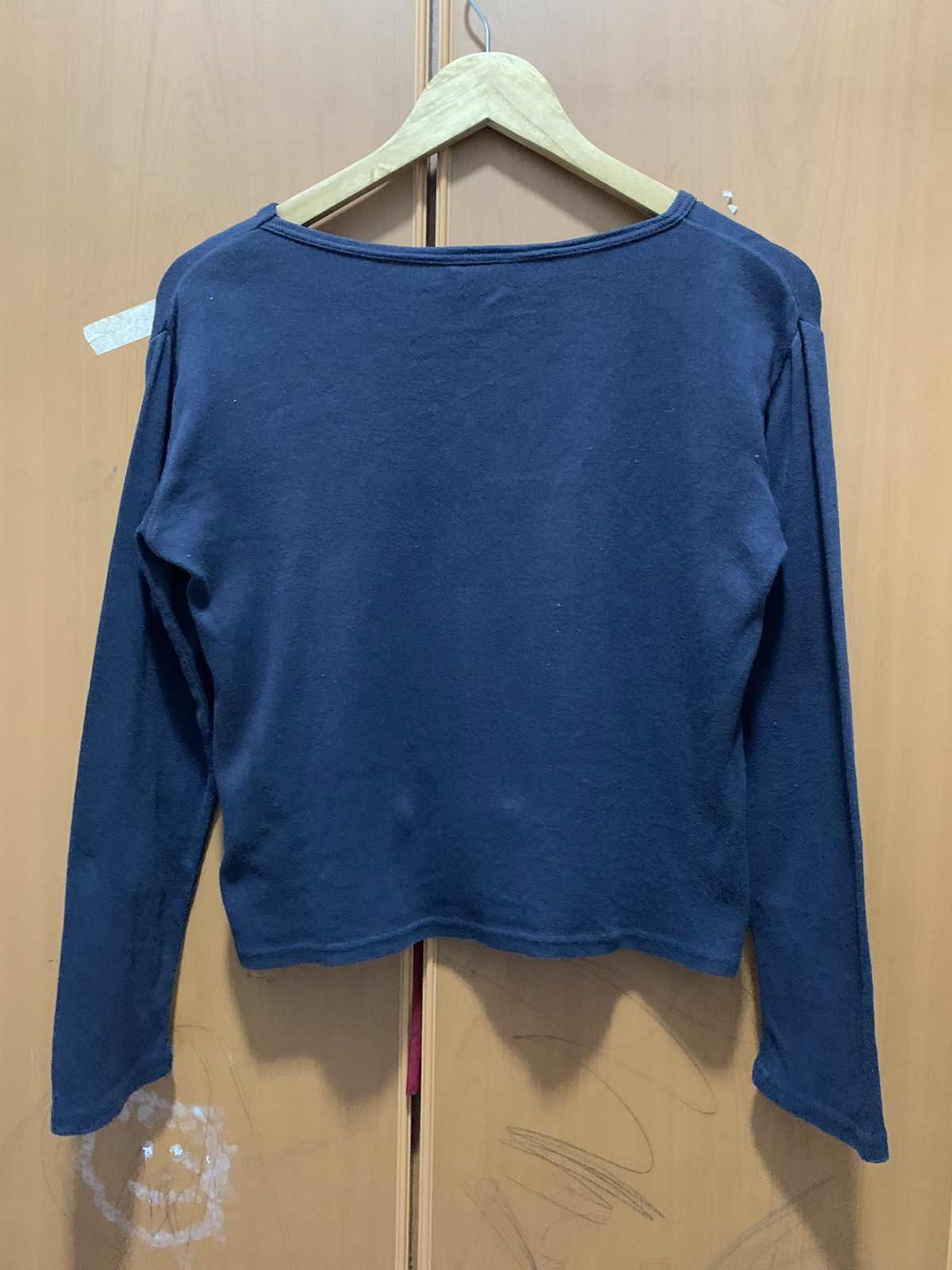 DKNY Y2k Dkny Long Sleeve Small Tee Size S / US 4 / IT 40 - 5 Thumbnail