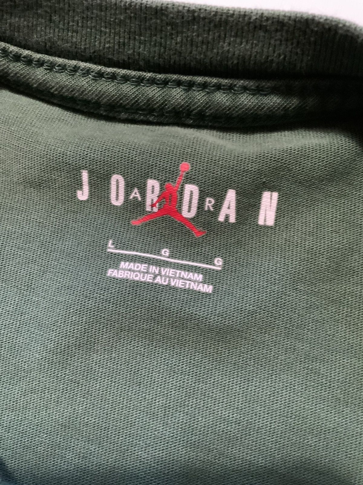 Jordan Brand Air Jordan Flight Noble Green Essentials Fit L/S T-Shirt Size US L / EU 52-54 / 3 - 9 Thumbnail