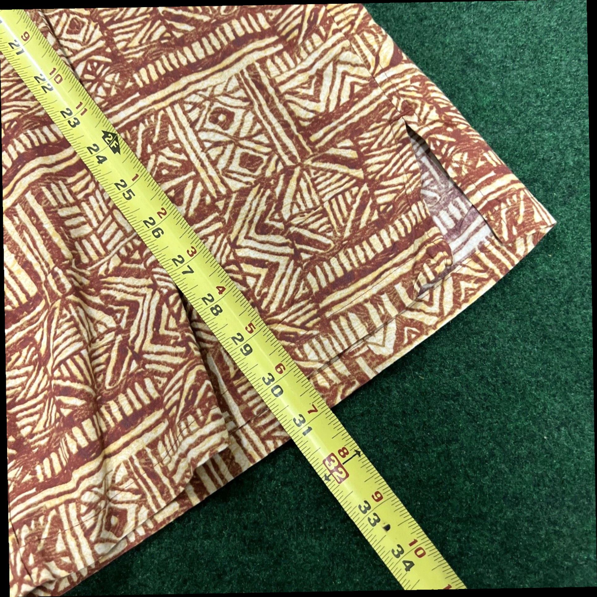 Vintage COOKE STREET Men's Size XL Print Orange Red Hawaiian Shirt Cotton Summer Beach Size US XL / EU 56 / 4 - 6 Thumbnail