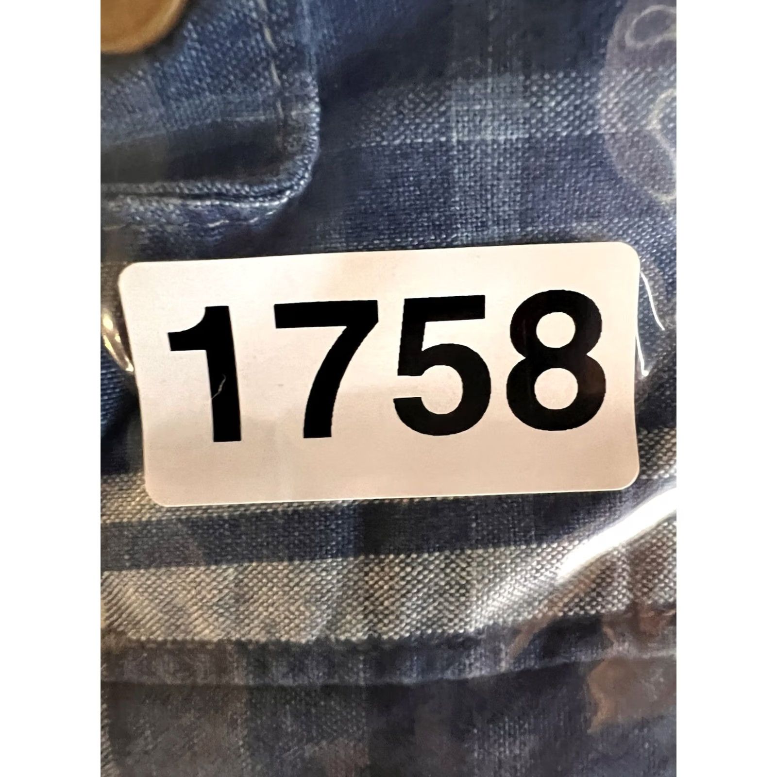 Lucky Brand Lucky Brand Button-Up Shirt Mens L True Indigo Blue Plaid Western Classic Fit Long Sleeve Collared Button-Up Mens Regular Blue Western Plaid Shirt Size US L / EU 52-54 / 3 - 8 Thumbnail