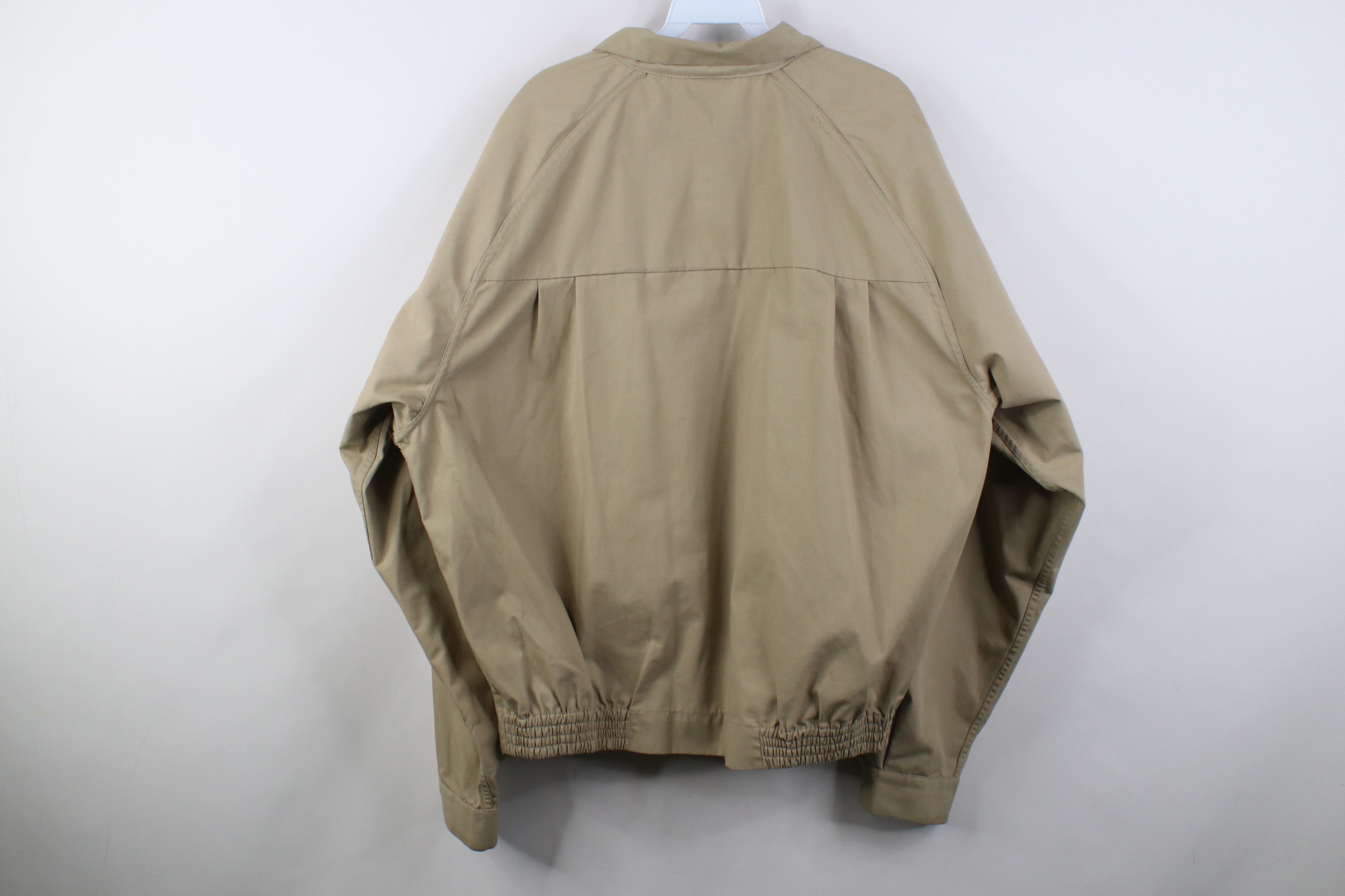 Vintage Vintage 70s Streetwear Canvas Cafe Racer Bomber Jacket Beige Size US XXL / EU 58 / 5 - 13 Thumbnail