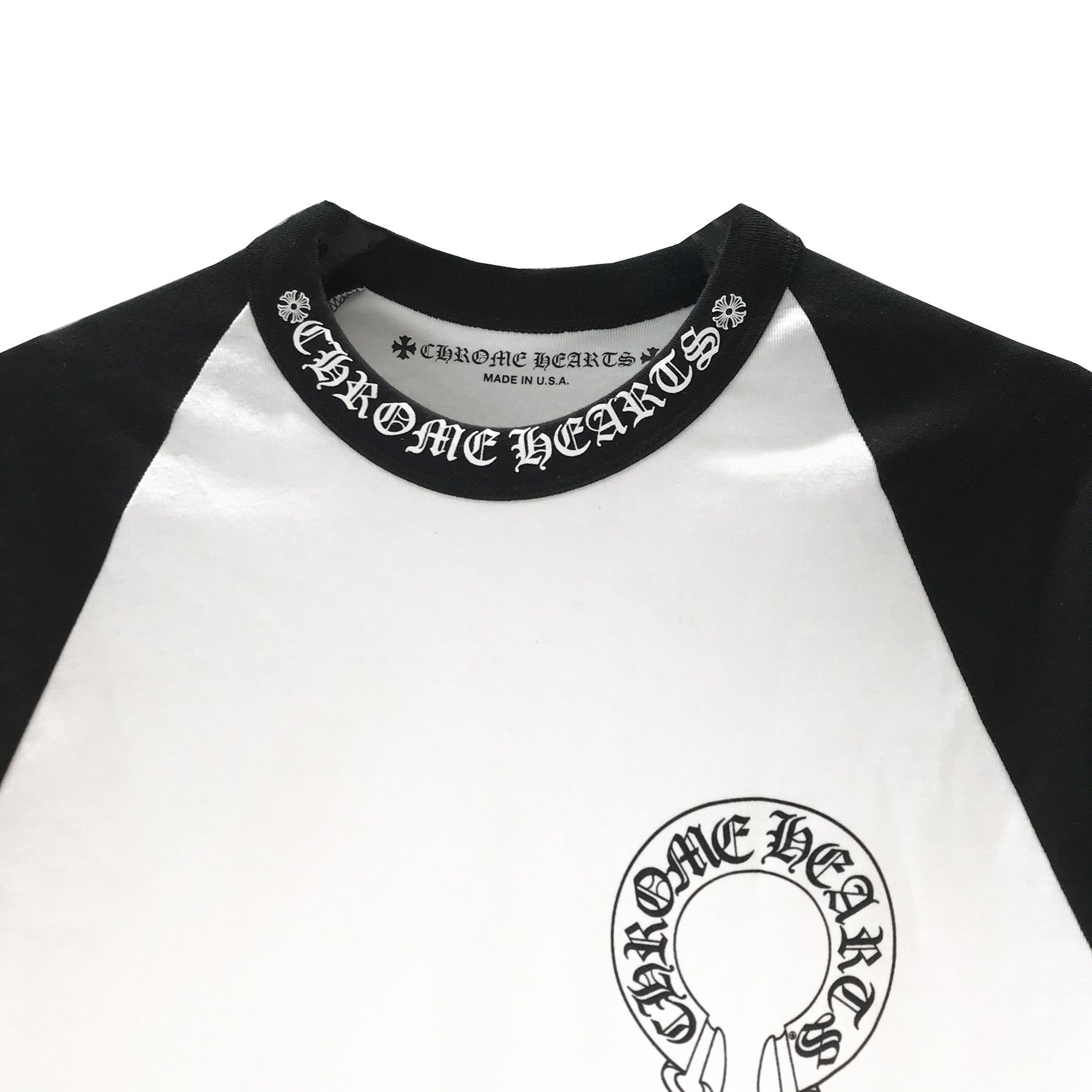 Chrome Hearts Chrome Hearts Horseshoe Logo Long Sleeve T-shirt Size L / US 10 / IT 46 - 3 Thumbnail