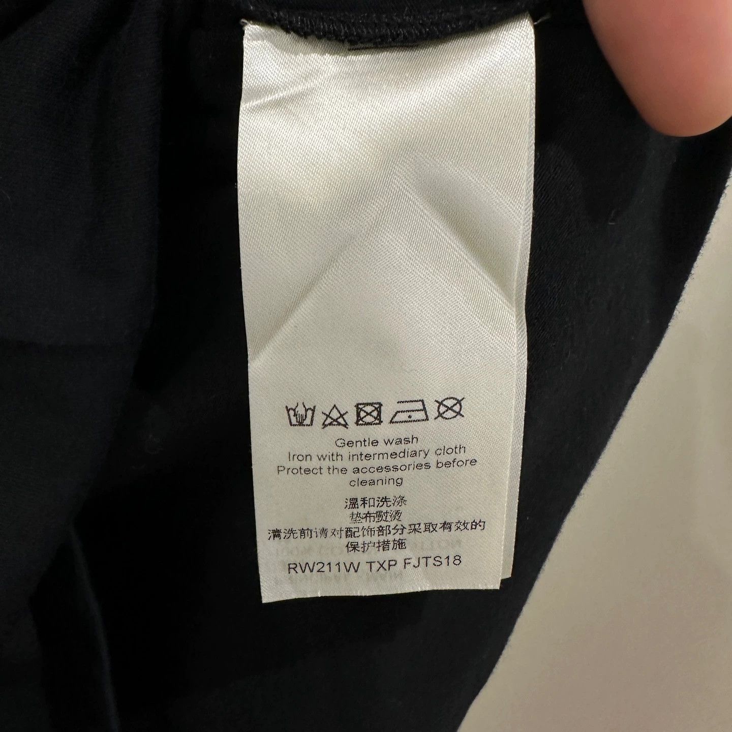 Louis Vuitton LV chain slogan short sleeve xxl cotton apr671 Size XXL / US 16-18 / IT 52-54 - 4 Thumbnail
