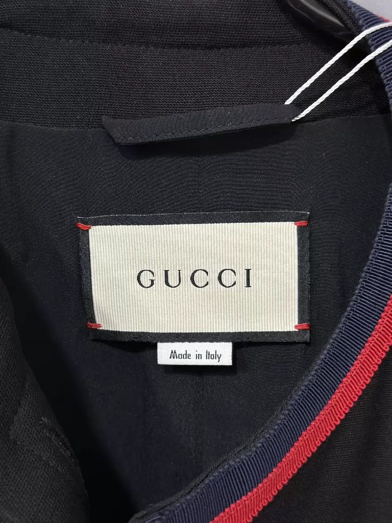Gucci Gucci Black and red pearl button clip jacket 2501-Nextarrow Size US XXS / EU 40 - 6 Thumbnail