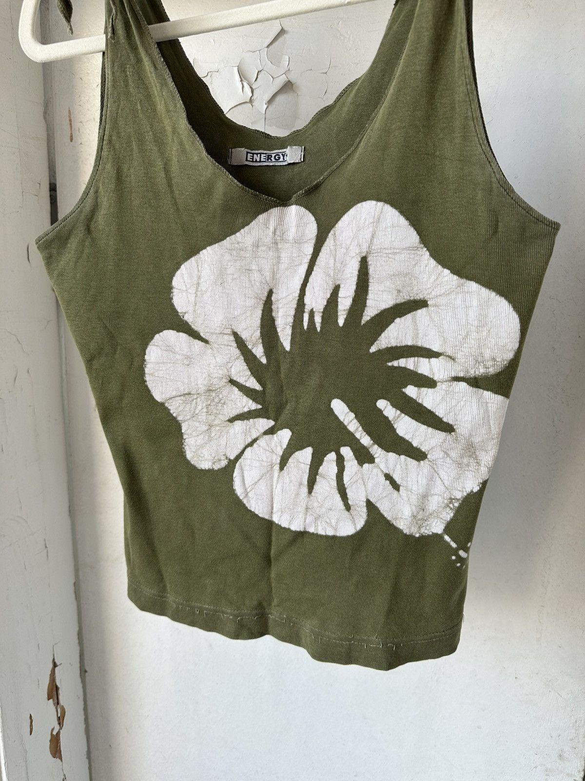 Beauty Beast × If Six Was Nine × Vintage Vintage Khaki Printed Top Size L / US 10 / IT 46 - 3 Thumbnail