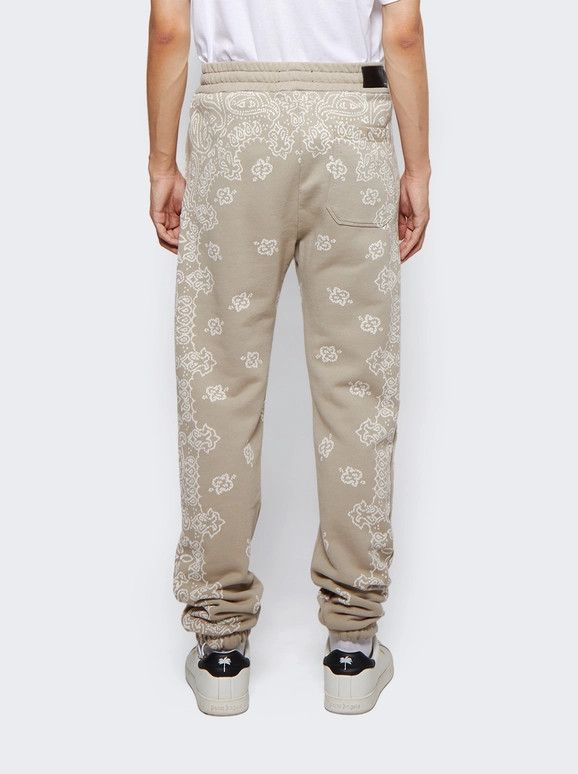 Amiri o1y0525 Jogger & Sweatpant in Beige/White Size US 34 / EU 50 - 4 Thumbnail