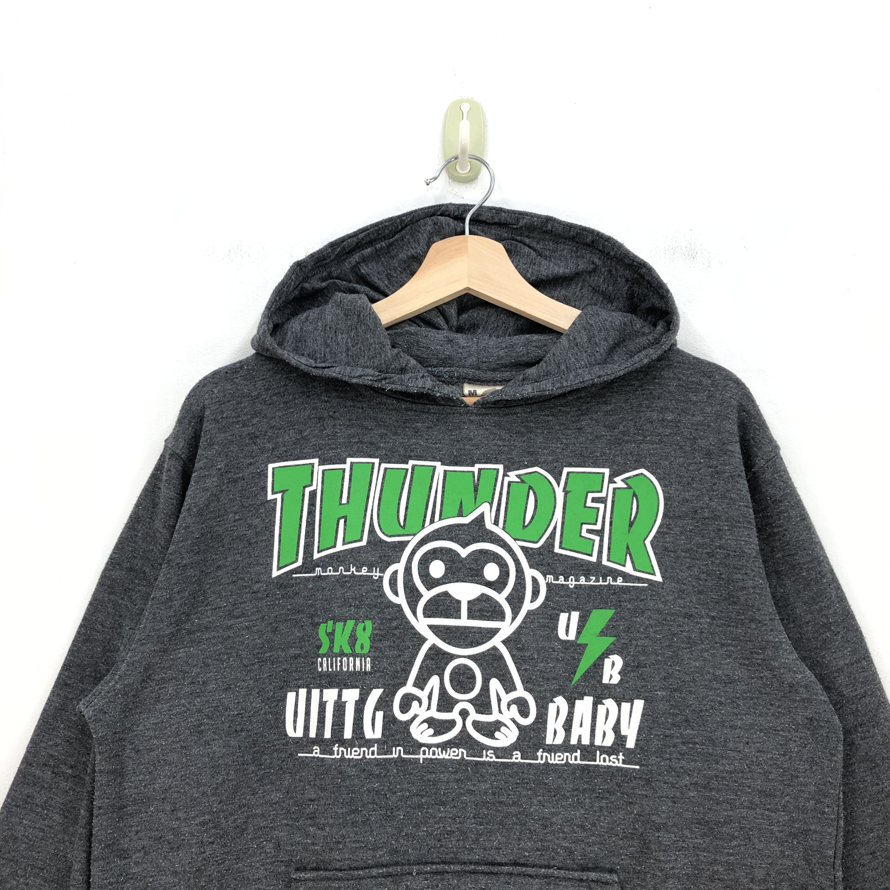 Japanese Brand 💥Vintage💥 Sweatshirt Hoodie UITTG BABY Pullover Size US M / EU 48-50 / 2 - 3 Thumbnail
