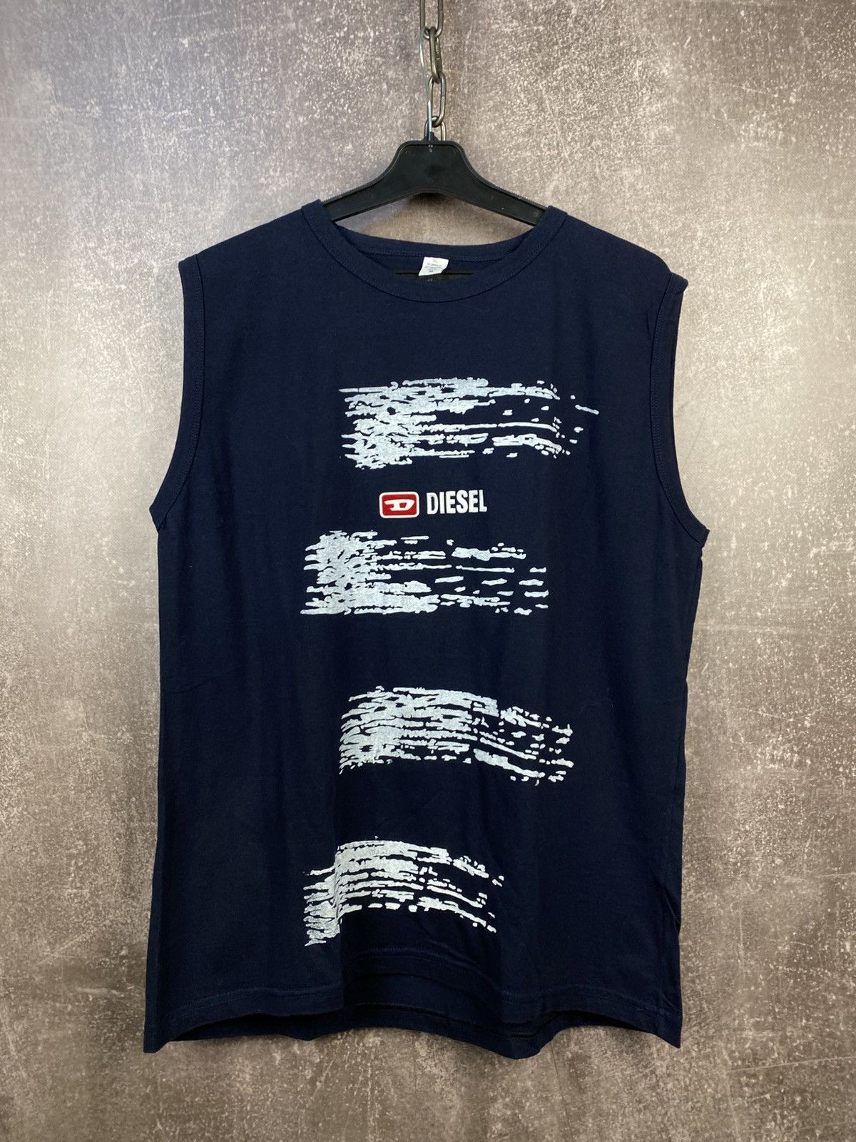 Diesel Men’s Diesel Tank Top Sleeveless Streetwear Vintage Size M Size US M / EU 48-50 / 2 - 1 Thumbnail