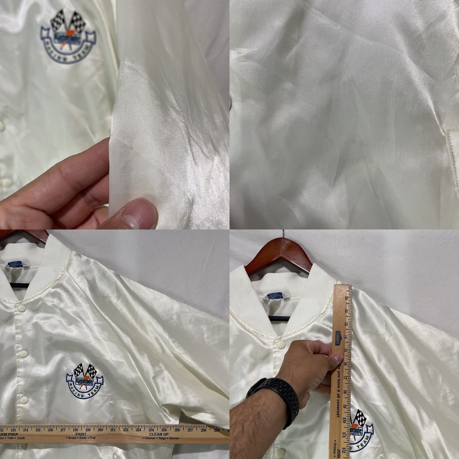 Vintage VINTAGE Gatorade Jacket Mens 2XL XXL White Racing Team Satin Snap 80s Race Cars Size US XXL / EU 58 / 5 - 8 Thumbnail