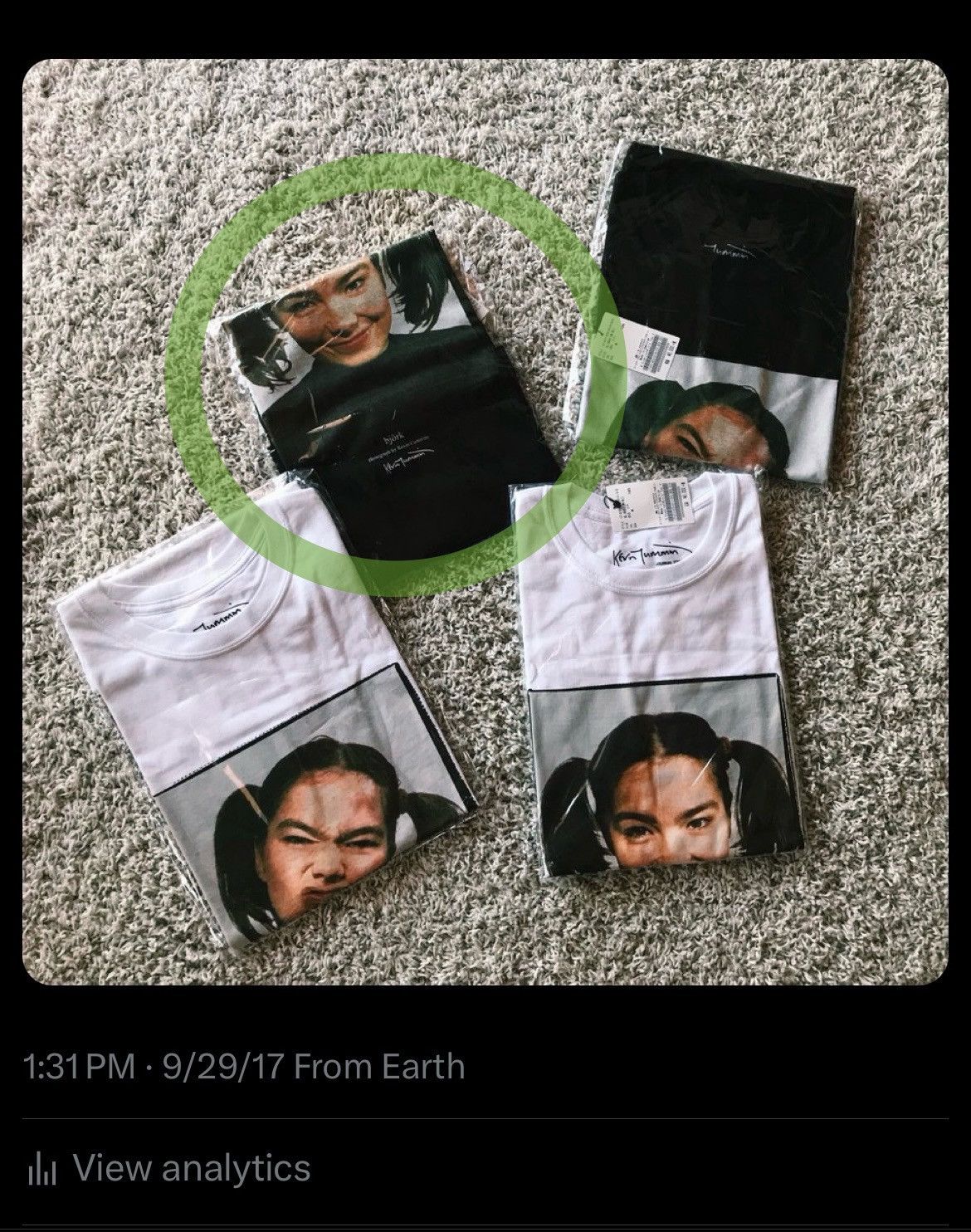 Björk x Kevin Cummins Journal Standard Shirt - Short Sleeve