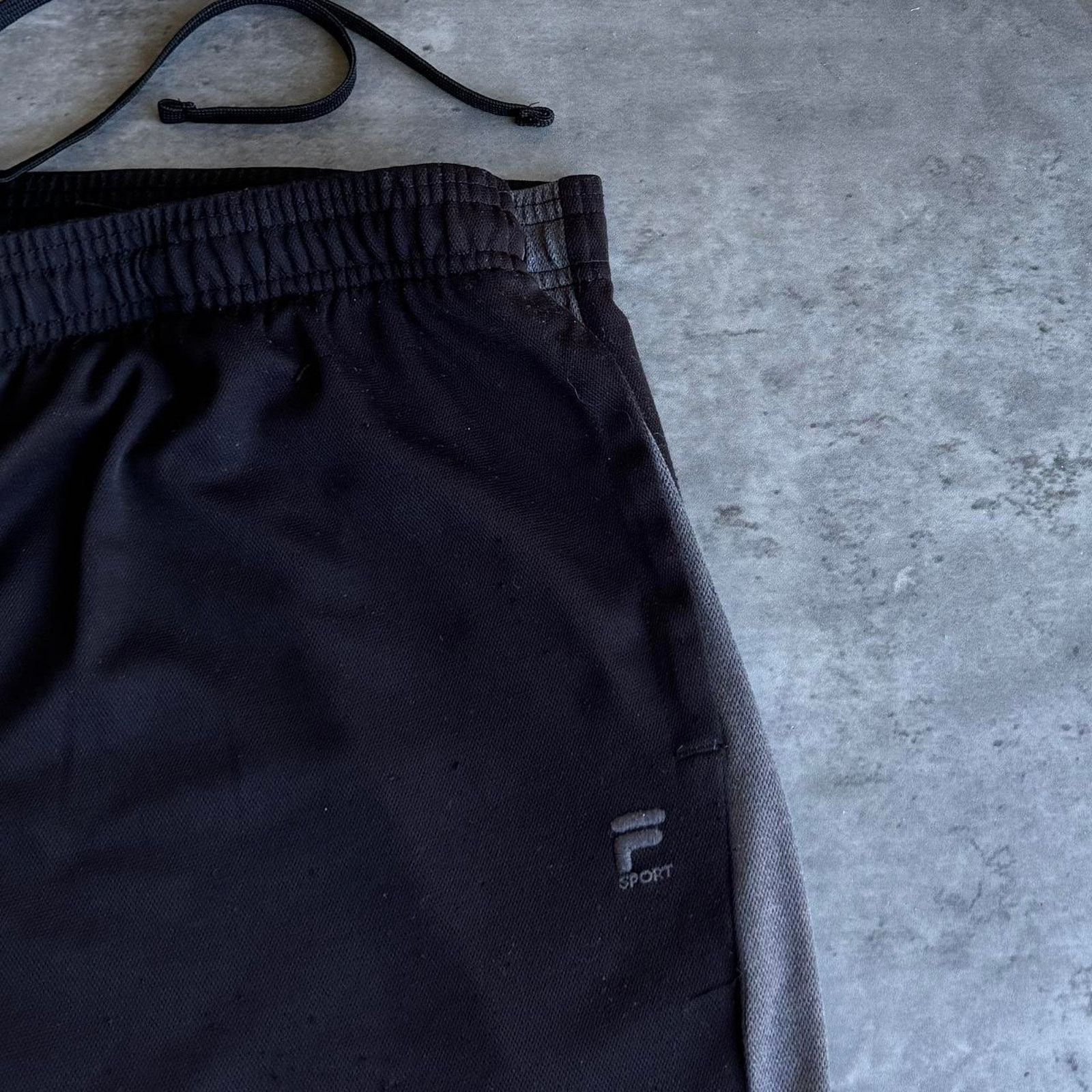 Fila × Japanese Brand × Vintage Vintage Y2K Baggy FILA Grunge Opium Technical Sweatpants Size US 38 / EU 54 - 3 Thumbnail