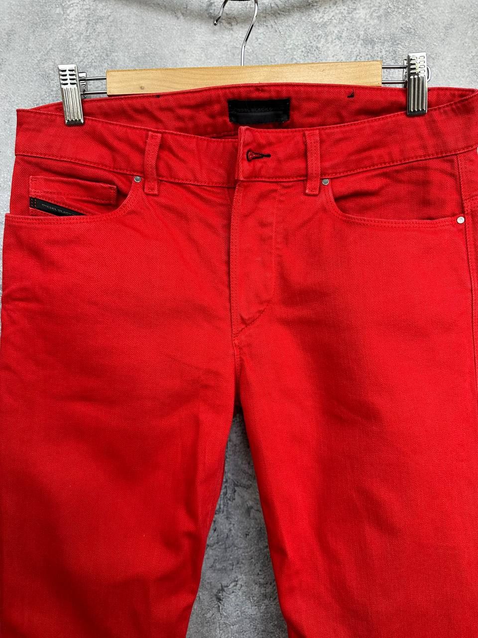 Diesel Black Gold Diesel Black Gold Type-241 Red Skinny Jeans Stretch Denim Size US 28 / EU 44 - 4 Thumbnail