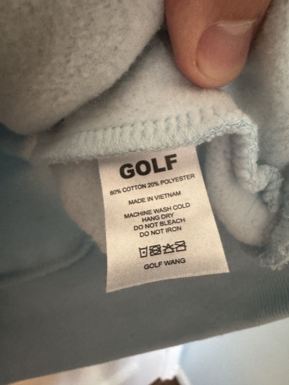 Golf Wang × Tyler The Creator Golf Wang Blue Hoodie Tyler the Creator Size US L / EU 52-54 / 3 - 3 Thumbnail