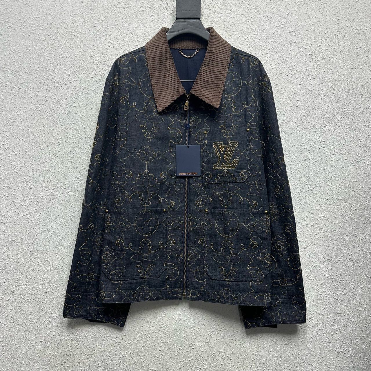 Louis Vuitton LOUIS VUITTON 24Fw & Timberland Vine Gold Thread embroidery Size US L / EU 52-54 / 3 - 1 Thumbnail
