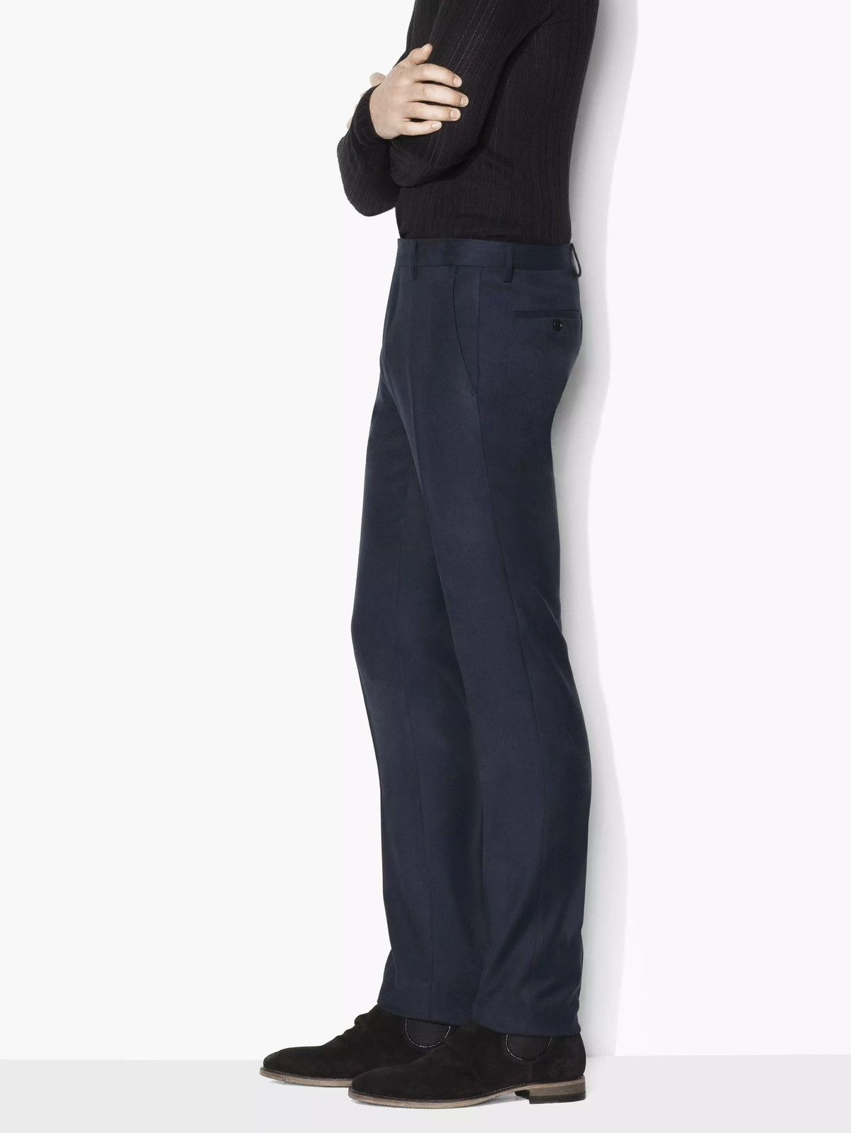 John Varvatos Indigo Jacquard pants. Size EU50 Size US 32 / EU 48 - 5 Thumbnail