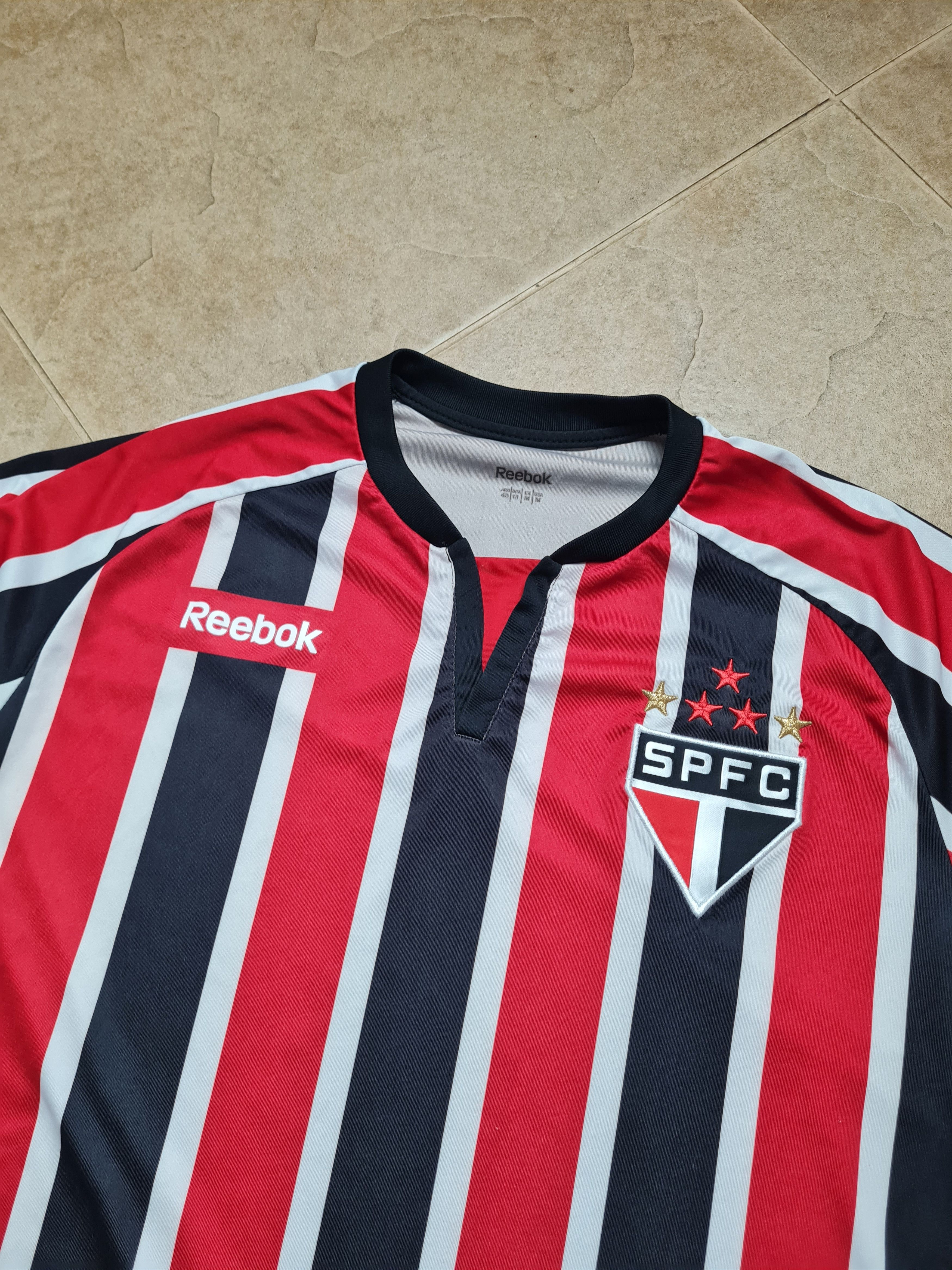 Reebok Football Jersey Rare REEBOOK São Paulo FC 2010 Soccer Shirt Size US M / EU 48-50 / 2 - 4 Thumbnail