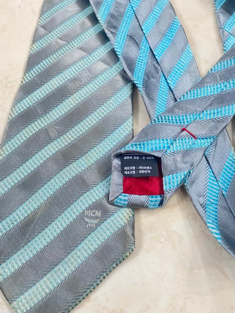 MCM × Vintage ‼️VINTAGE MCM Necktie silk tie Size ONE SIZE - 5 Thumbnail