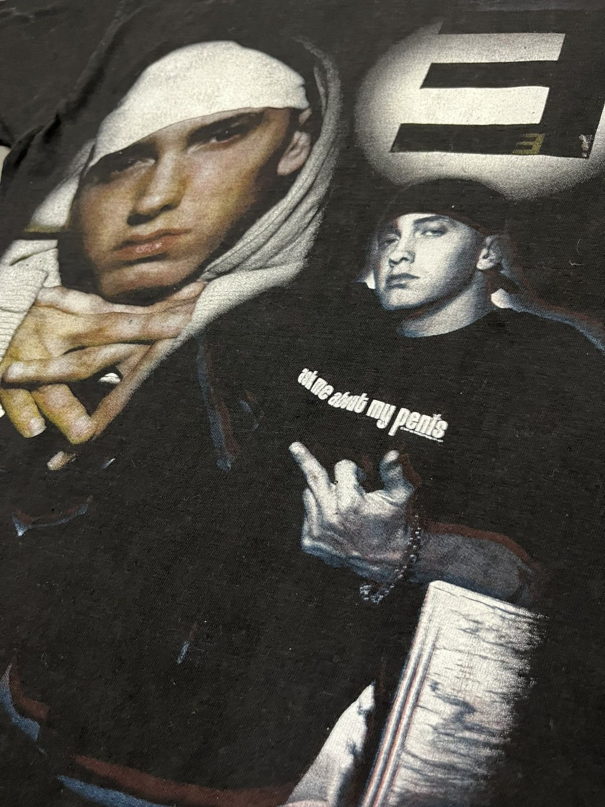 Eminem Vintage y2k 2002 Eminem ask me about my penis T-shirt Size US S / EU 44-46 / 1 - 4 Thumbnail