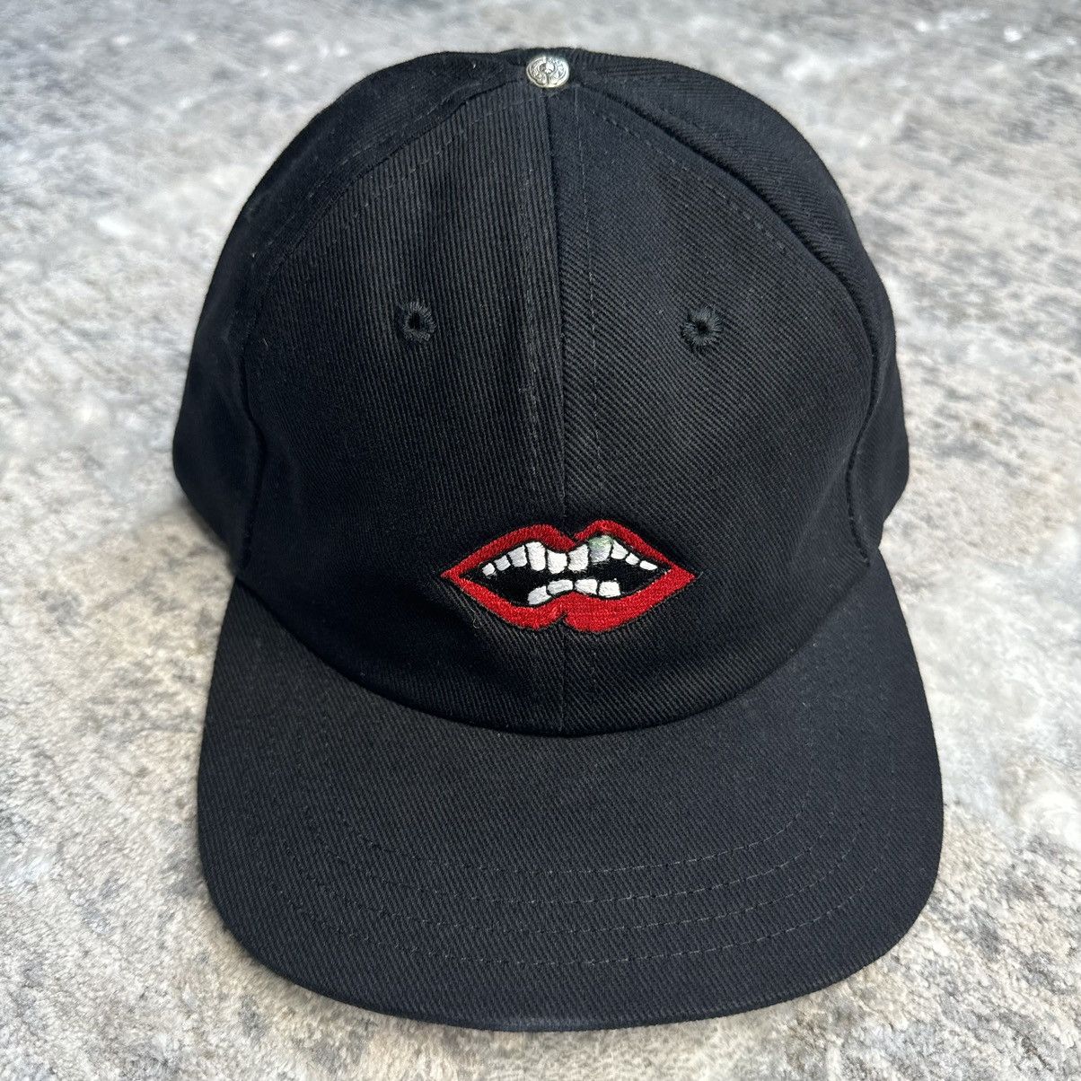Chrome Hearts Matty Boy Leather Strapback Hat | Grailed