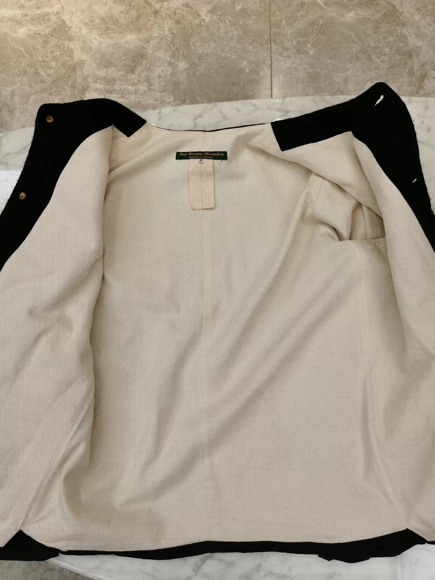 Paul Harnden Shoemakers Paul Harnden Collarless Color Blocked XS Jacket (Hidden) Size US XS / EU 42 / 0 - 9 Thumbnail