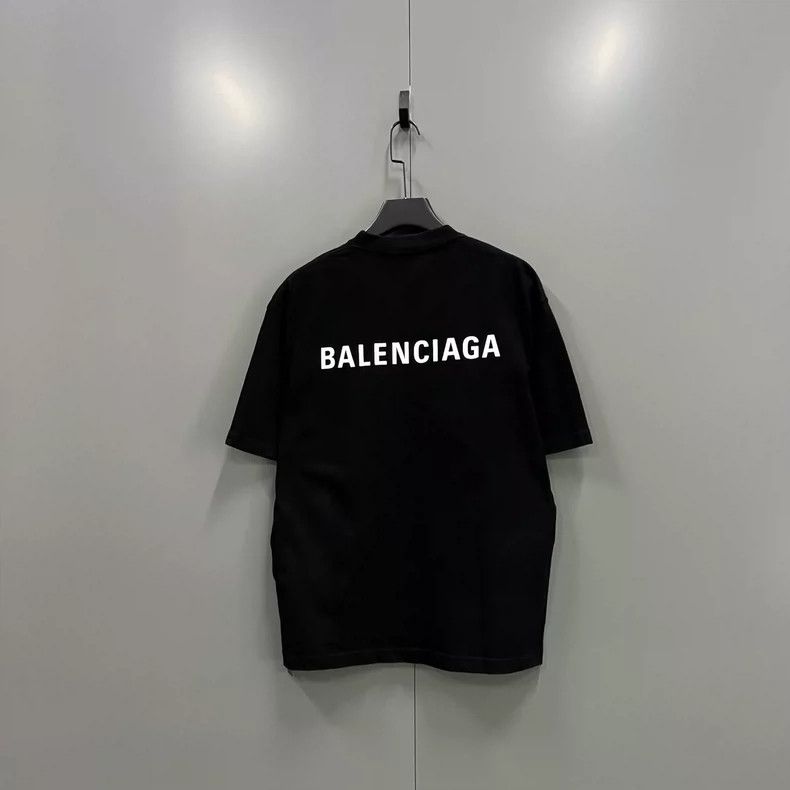 Balenciaga Balenciaga Back Logo Print Short Sleeve Size US XS / EU 42 / 0 - 2 Thumbnail