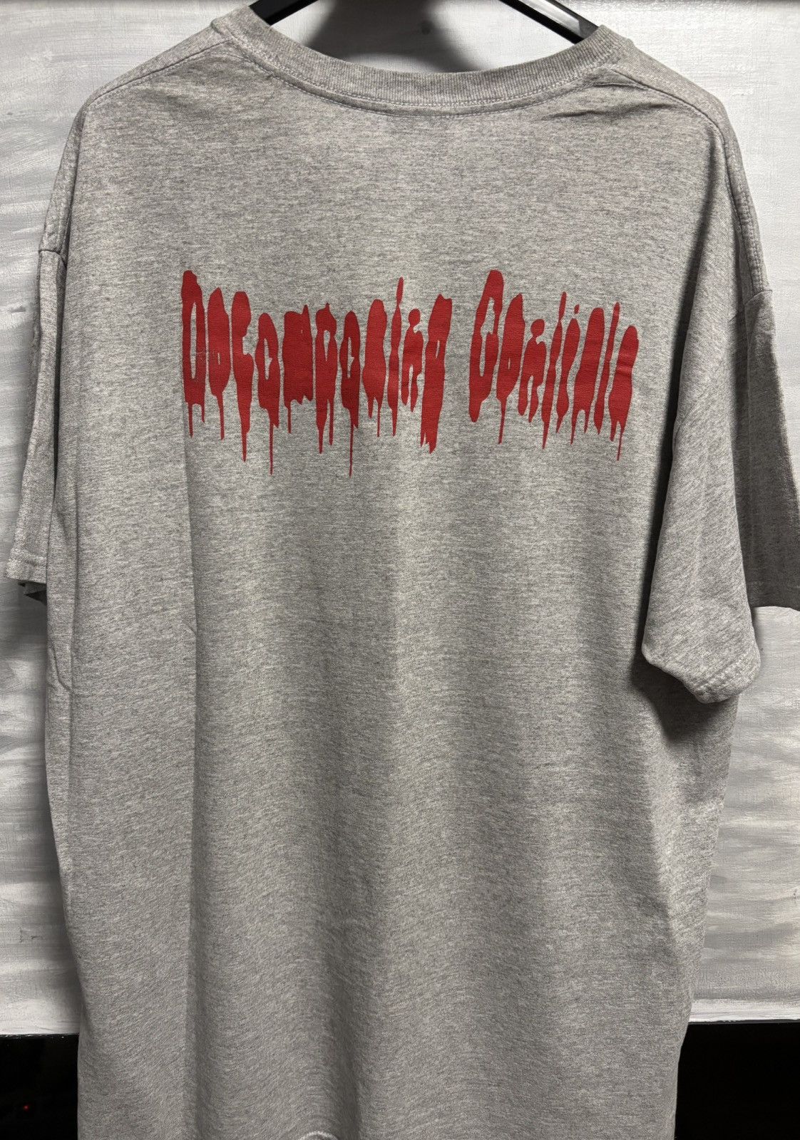 Band Tees Necrony Decomposing Genitals Death Metal 00s Vintage Tee L Size US L / EU 52-54 / 3 - 2 Thumbnail