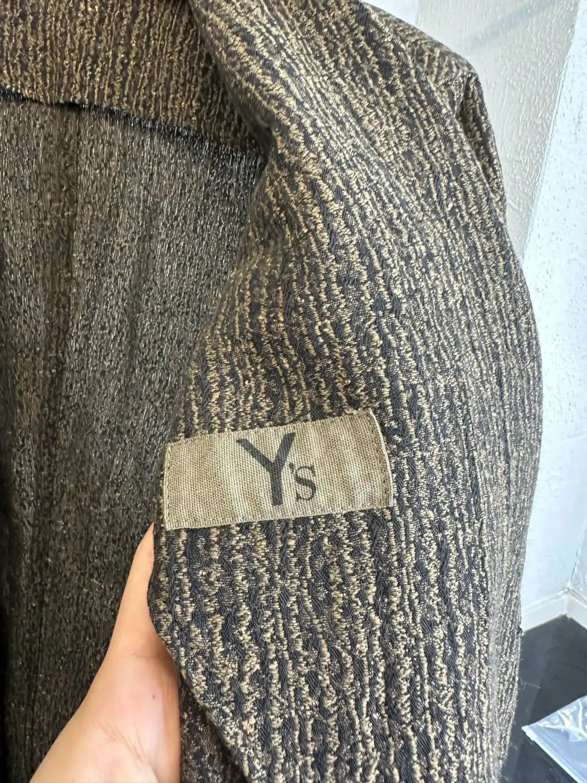 Yohji Yamamoto Yohji Yamamoto Yohji Yamamoto Y's Texture Blazer Jacket-25 Size US L / EU 52-54 / 3 - 8 Thumbnail