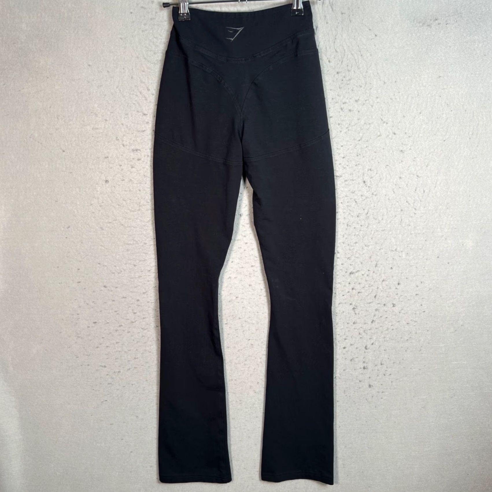 Gymshark Gymshark Leggings Women's XS Black Stretchy High-Waist Yoga Gym Athletic Skinny Inseam 31 in Size 26" / US 2 / IT 38 - 2 Thumbnail