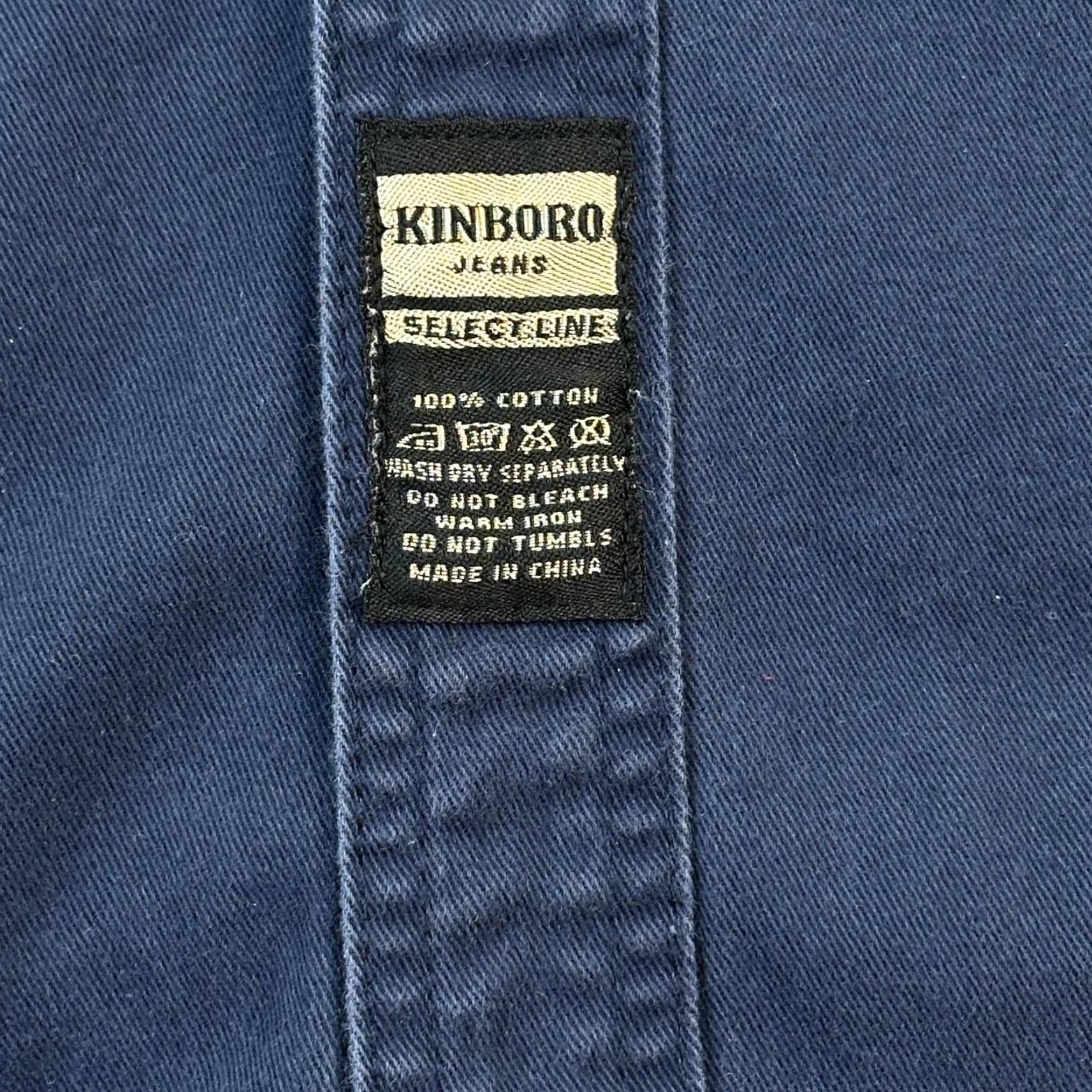 Vintage VINTAGE Kinboro Jeans Western Shirt Mens Large Heavyweight Snap Shacket Cowboy Shirt Size US L / EU 52-54 / 3 - 4 Thumbnail