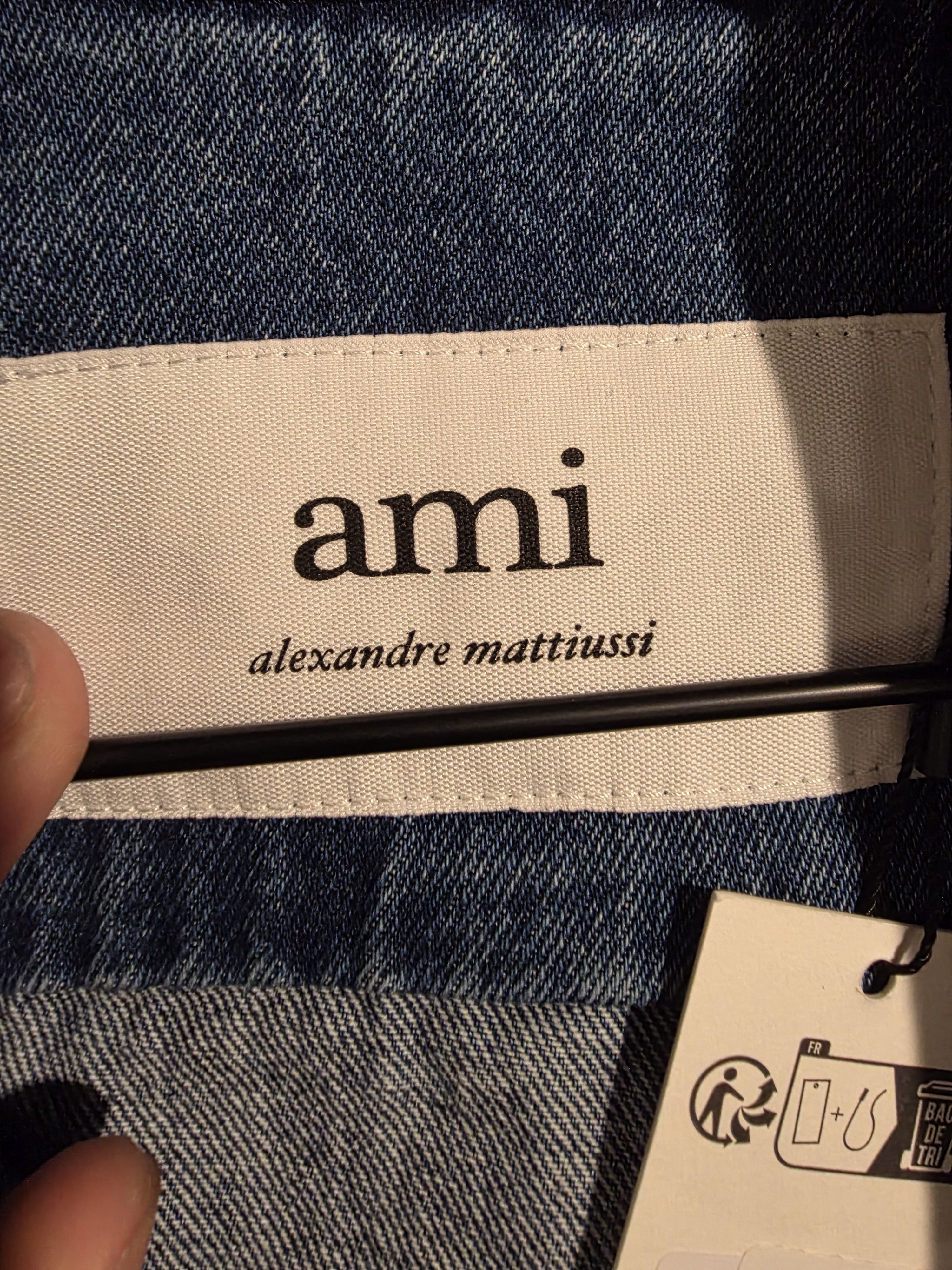 AMI Ami Paris denim shirt Size US XL / EU 56 / 4 - 5 Thumbnail