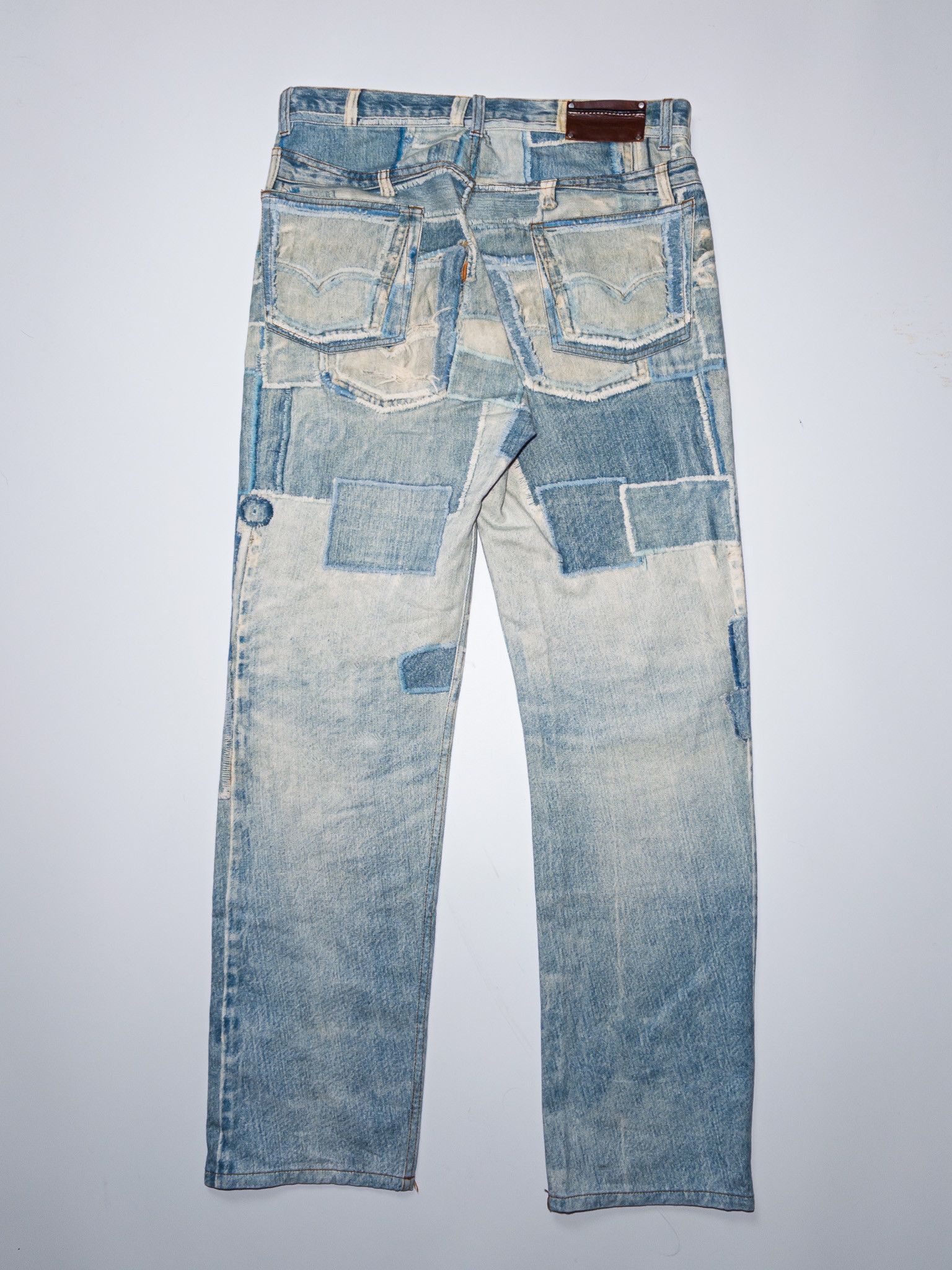 Dries Van Noten Dries Van Noten SS17 Runway Patchwork Jean Size US 32 / EU 48 - 2 Thumbnail