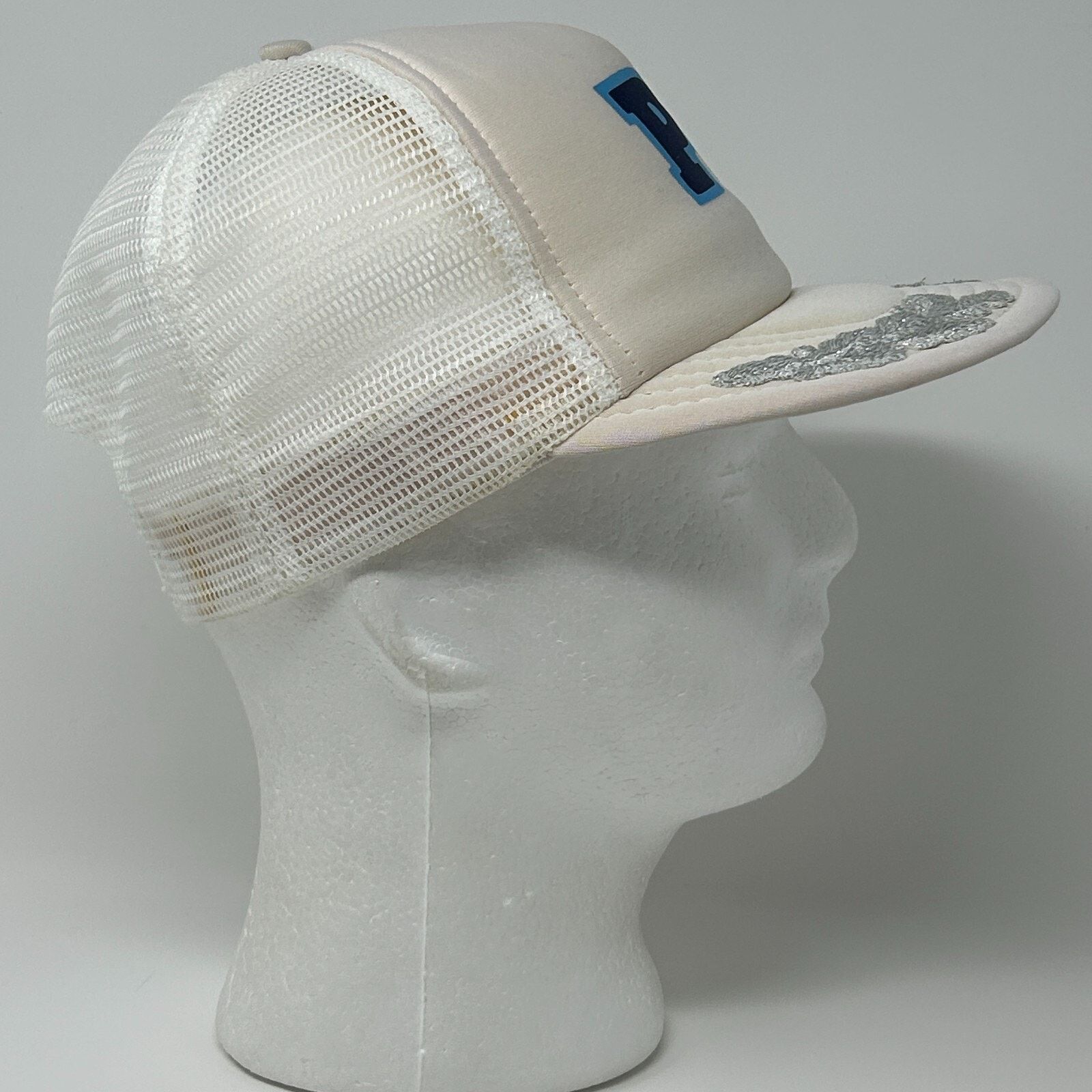 Vintage Vintage 80s PT Trucker Hat Baseball Cap Scrambled Eggs White Size ONE SIZE - 7 Thumbnail