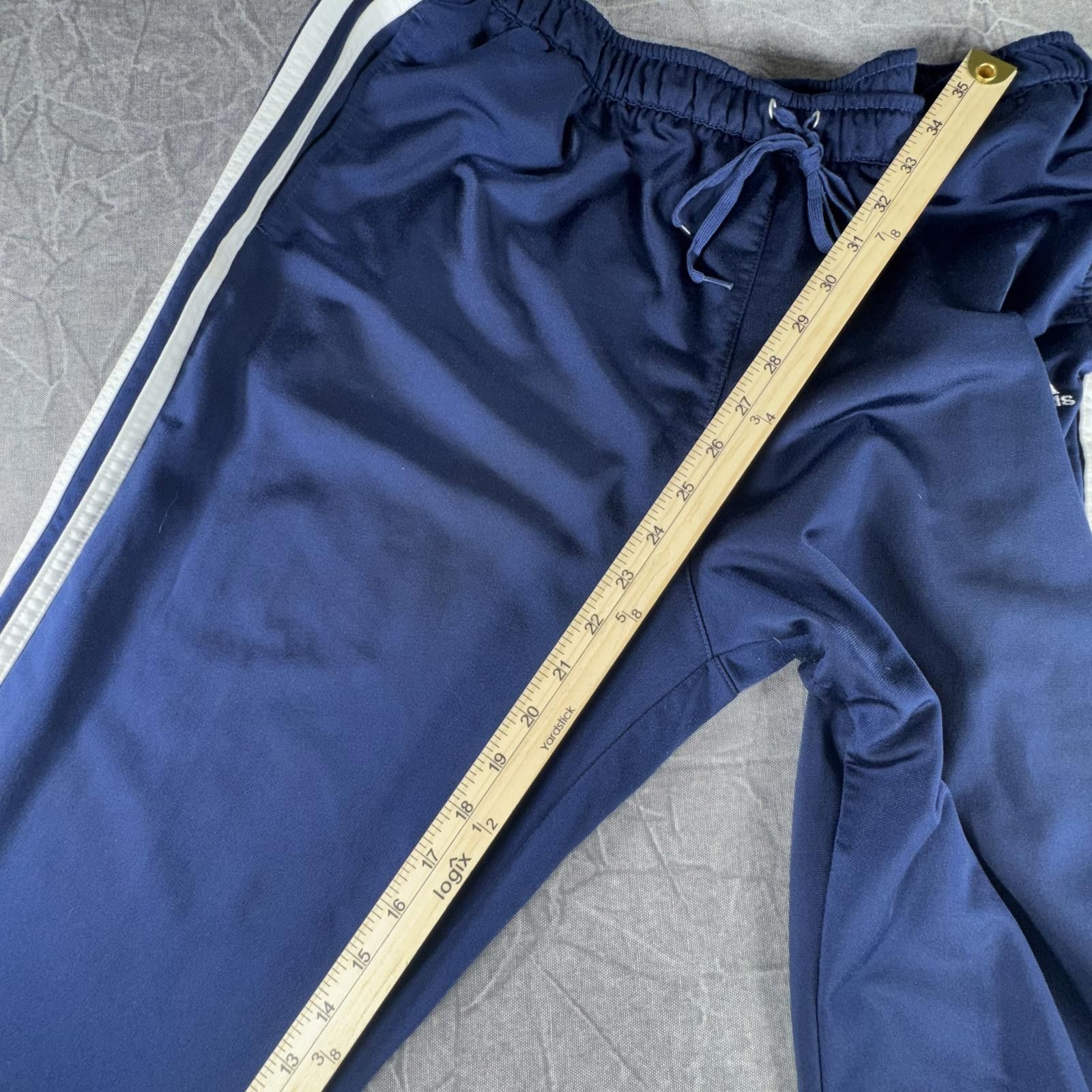 Adidas Adidas Pants Men's XL Blue White Track VTG 2000s Size US 36 / EU 52 - 4 Thumbnail