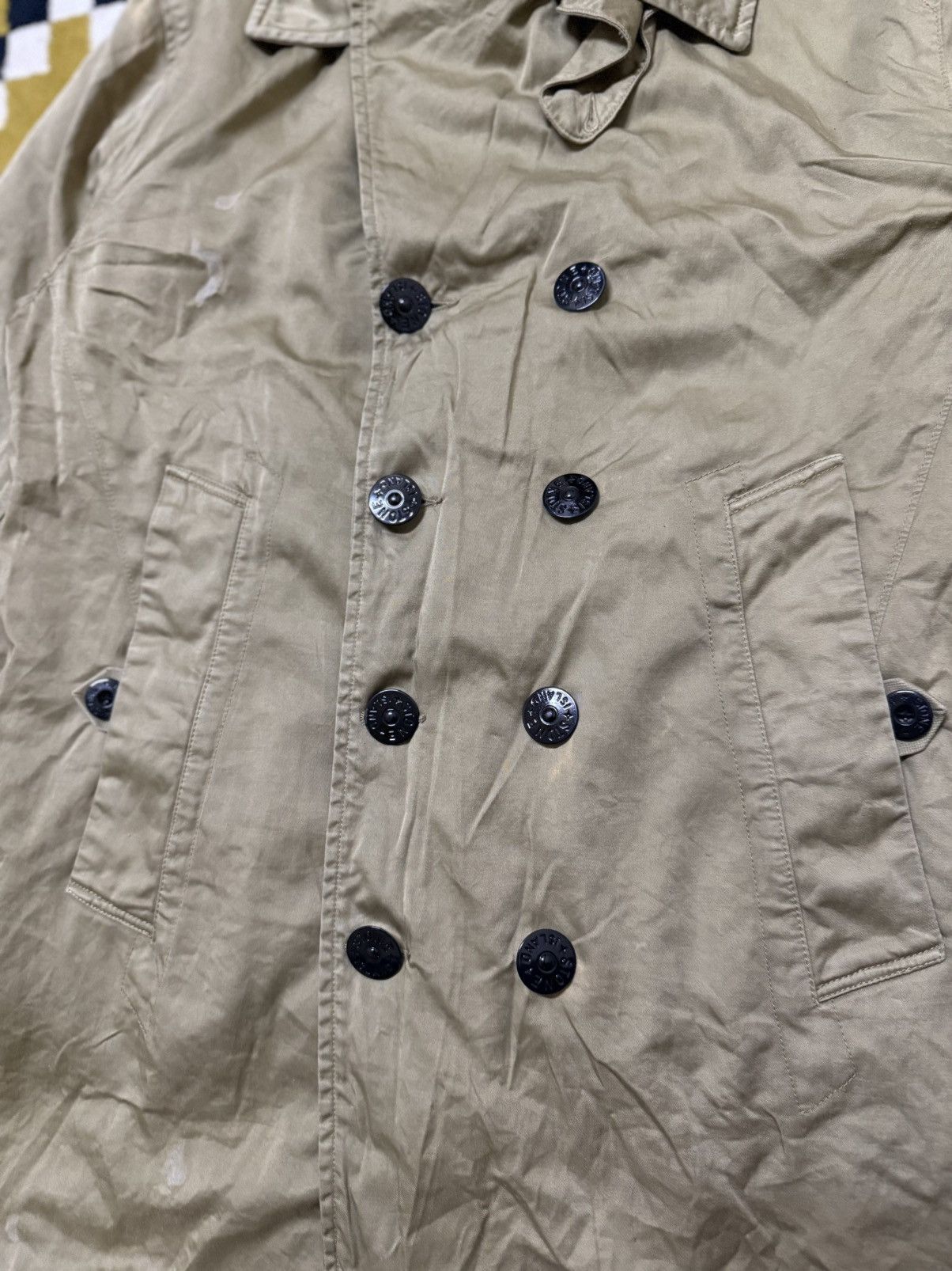Stone Island 💸Last Drop💸Vintage Archive Stone Island Raso Gommato Size US M / EU 48-50 / 2 - 7 Thumbnail